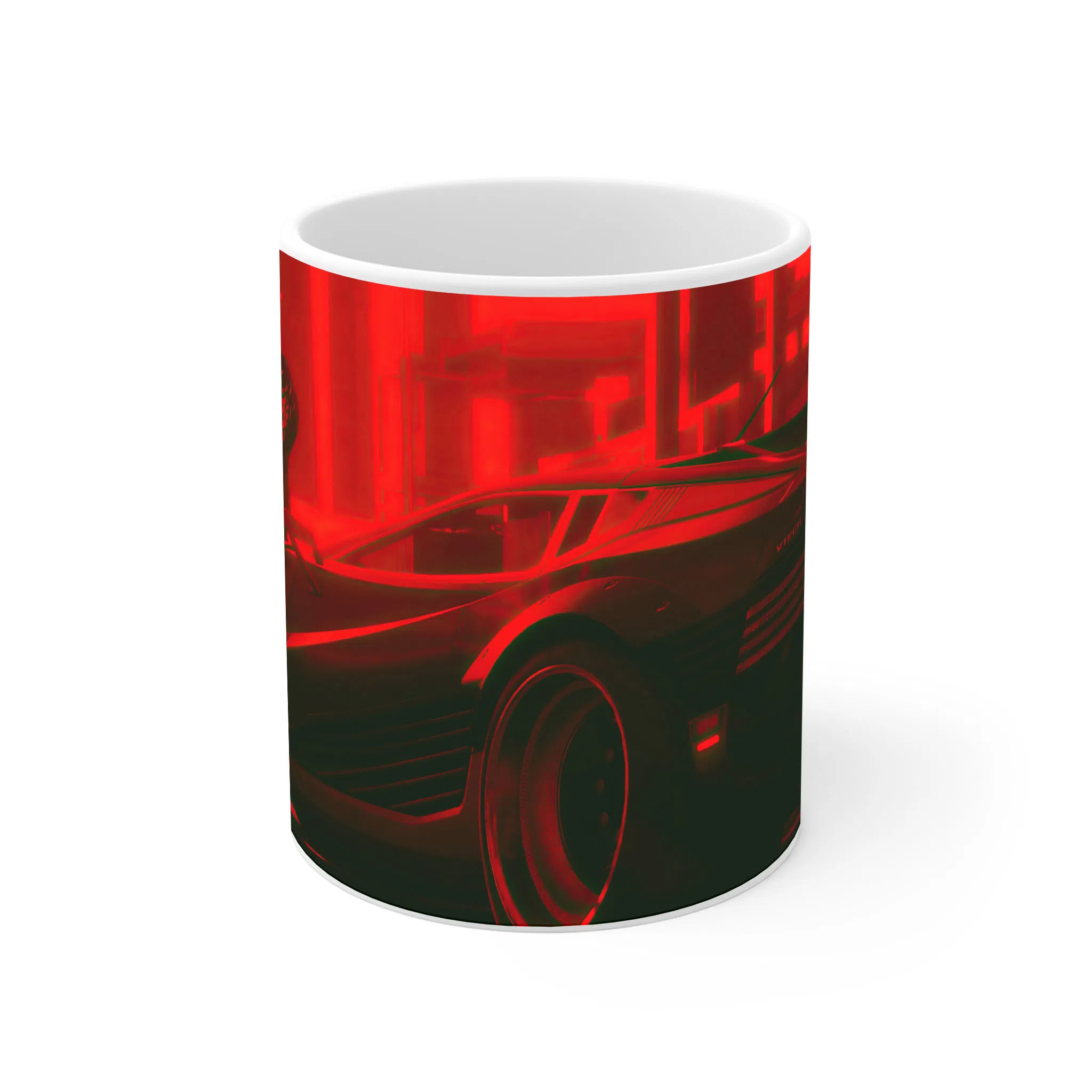 ماگ لیمینات طرح بازی سایبرپانک Cyberpunk 2077 Game کد NM6675 — تصویر 2