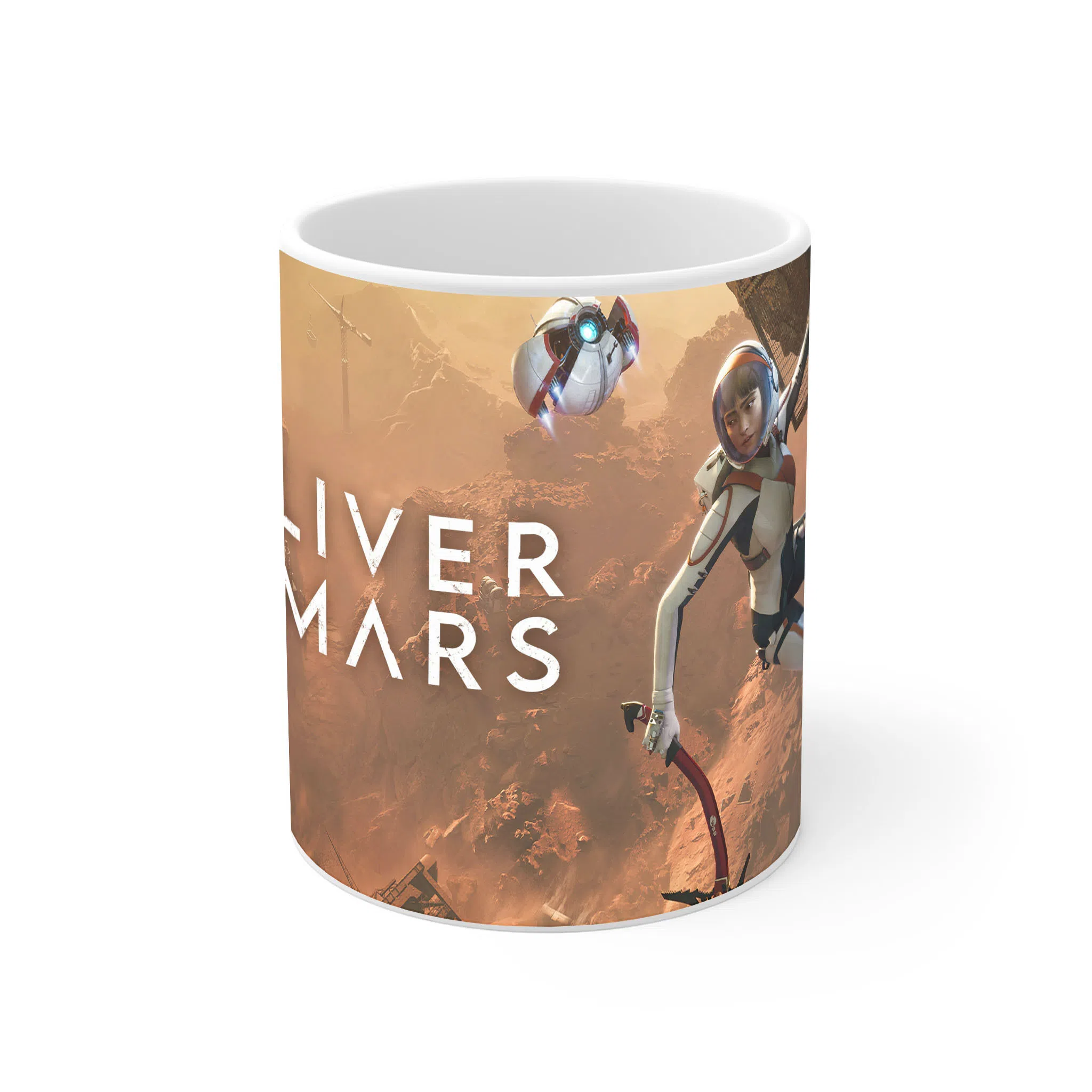 ماگ لیمینات طرح بازی Deliver Us Mars Game کد NM6865 — تصویر 3