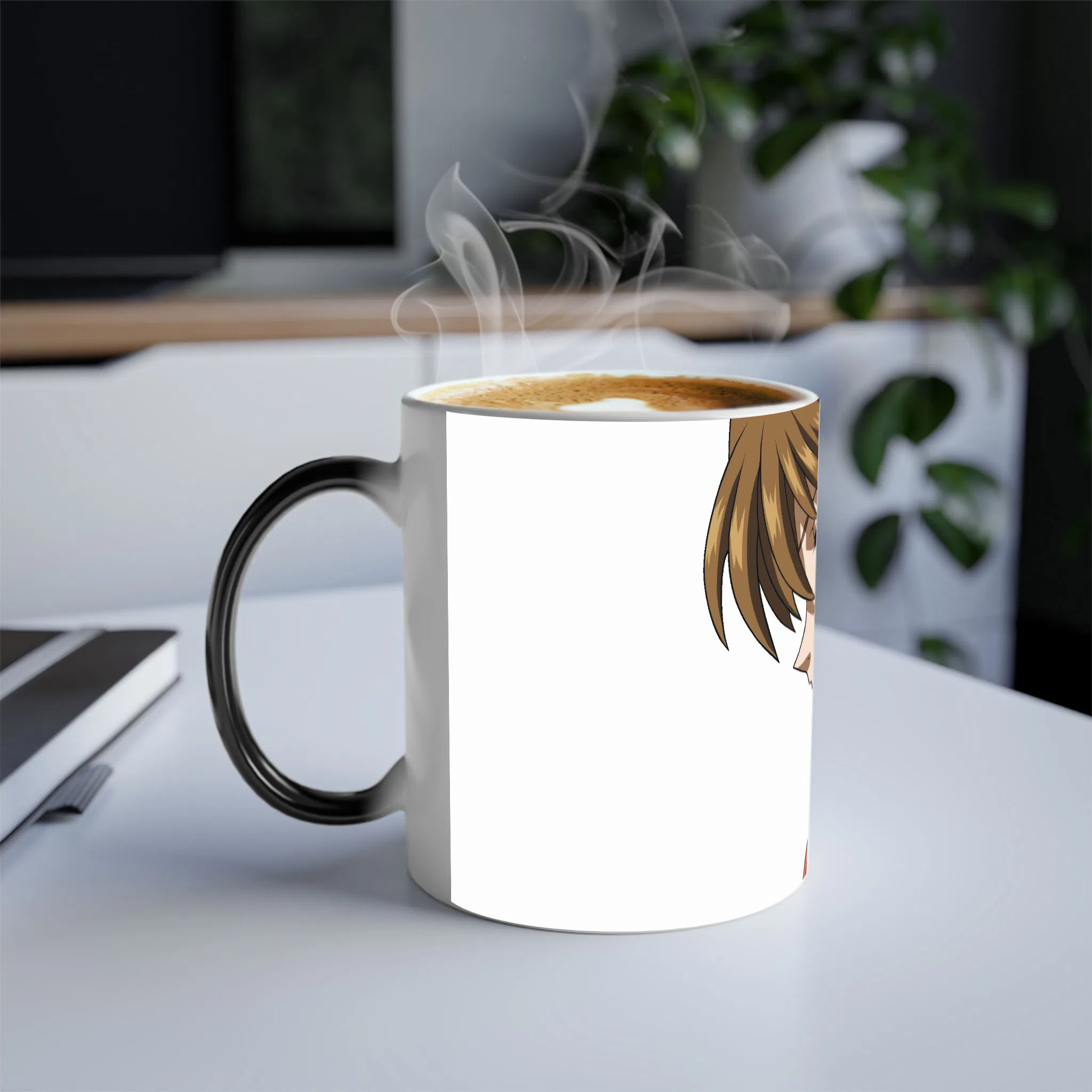 ماگ حرارتی لیمینات طرح انیمه Evangelion کد NM0802 — تصویر 3