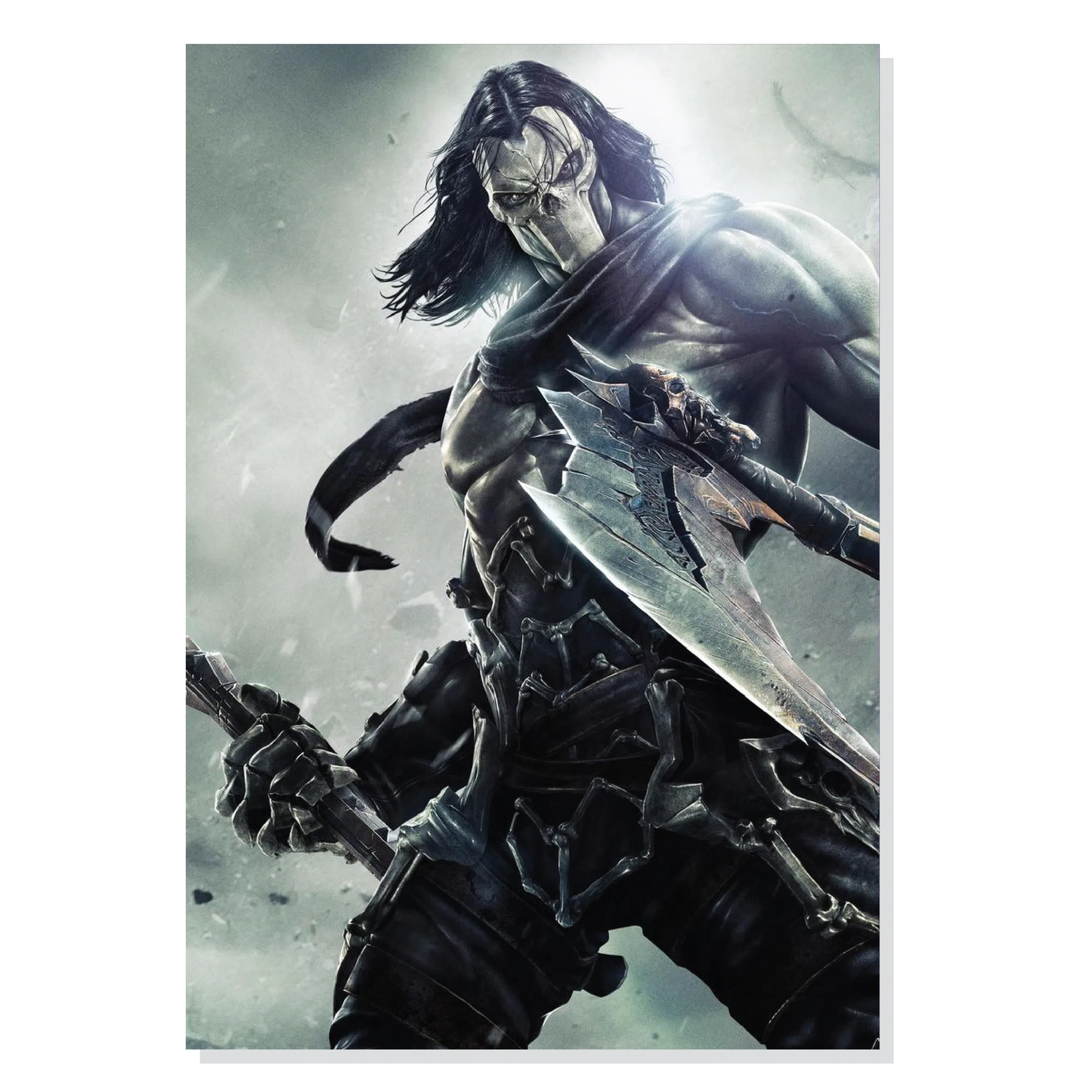 پوستر طرح گیمینگ Darksiders Death Horsman مدل M0316