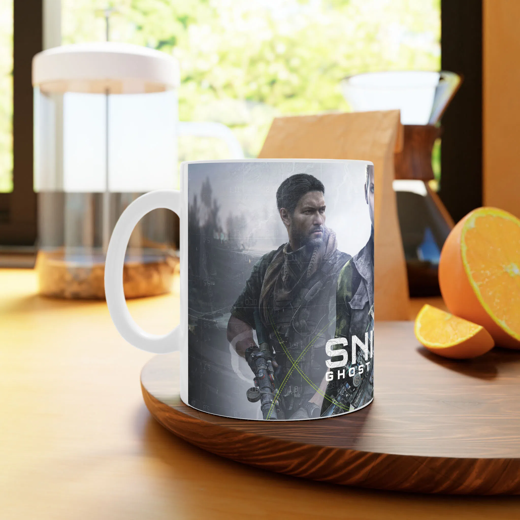 ماگ لیمینات طرح بازی Sniper Ghost Warrior Game کد NM9447 — تصویر 3
