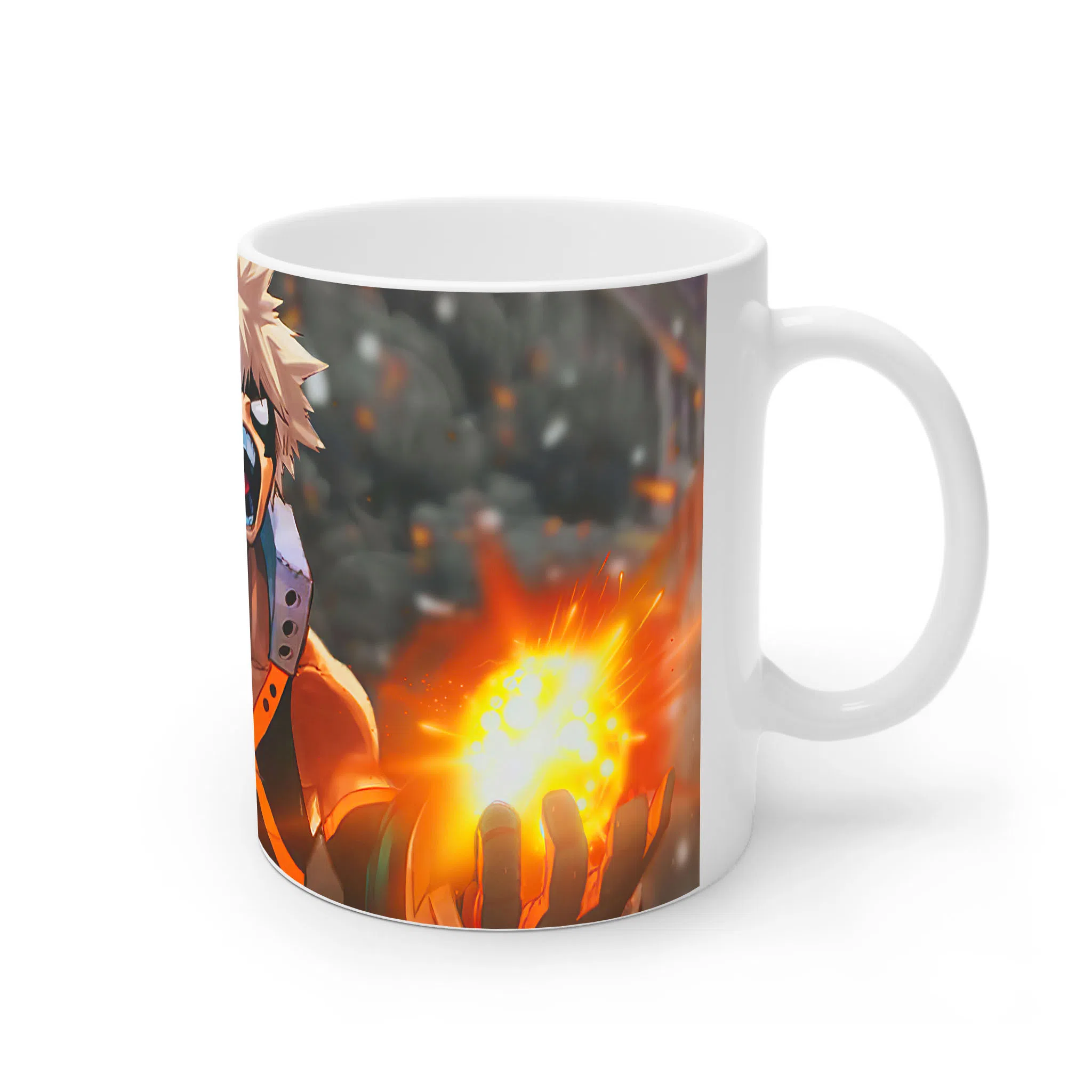 ماگ لیمینات طرح انیمه My Hero Academia Bakugou کد NM0989 — تصویر 2