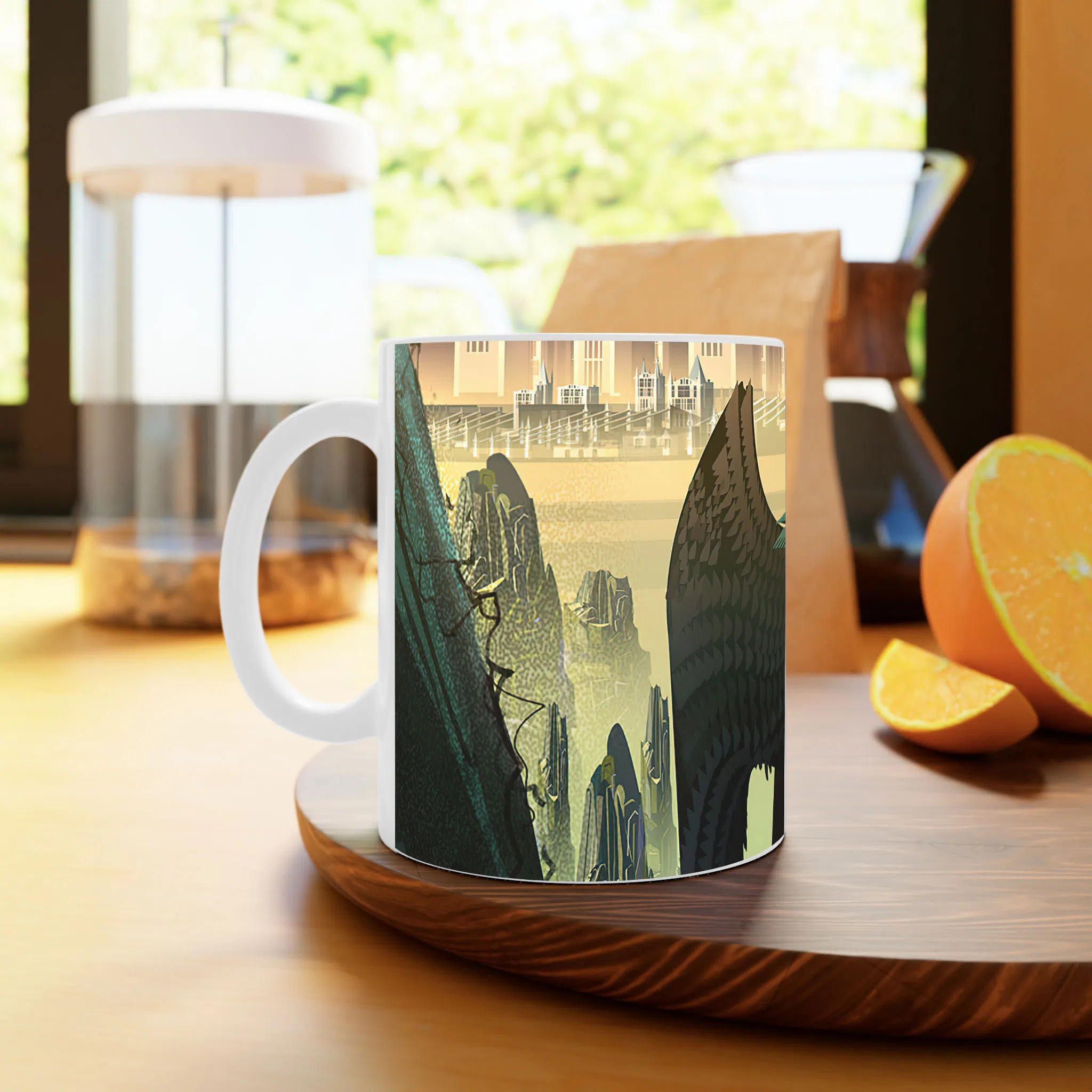ماگ لیمینات طرح فیلم مالفیسنت Maleficent کد NM11953 — تصویر 4