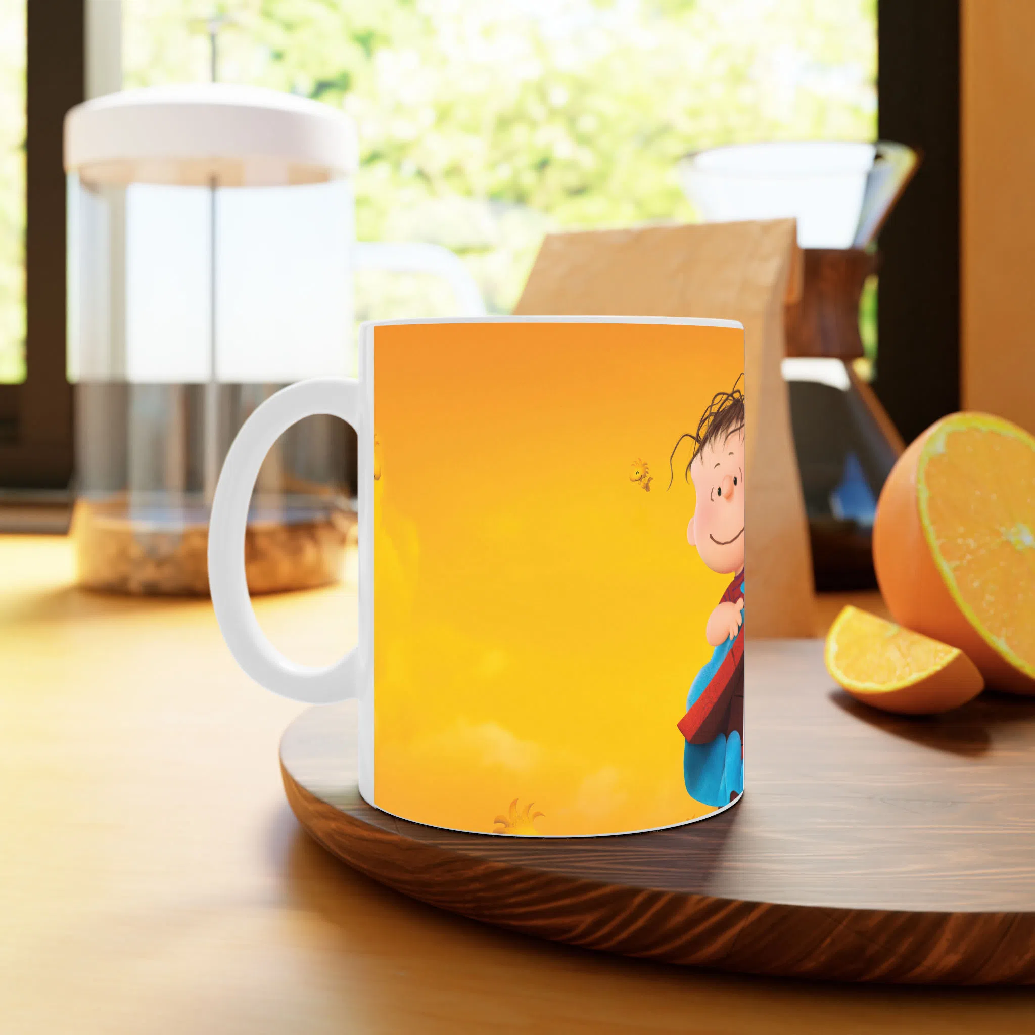 ماگ لیمینات طرح فیلم بادام زمینی The Peanuts کد NM13034 — تصویر 3