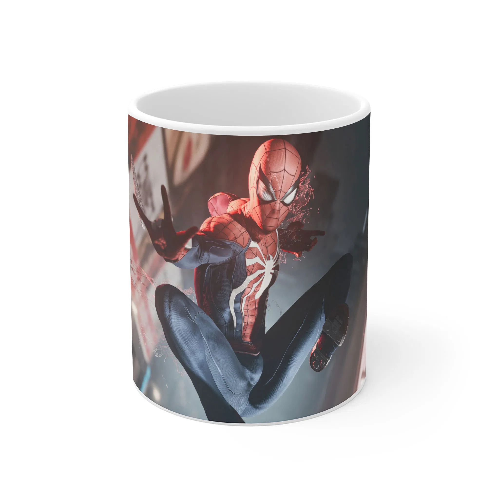 ماگ لیمینات طرح بازی اسپایدرمن مرد عنکبوتی Spider Man Game اسپایدرمن پیشرفته کد NM9745