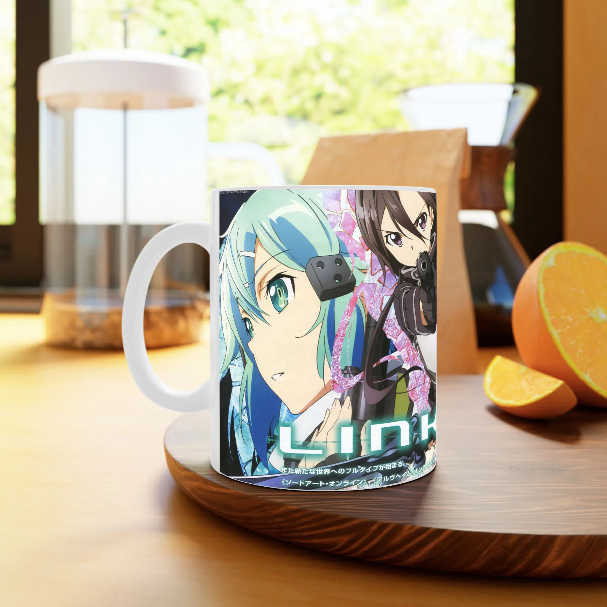 ماگ لیمینات طرح انیمه هنر شمشیرزنی آنلاین - Sword Art Online کد NM3525 — تصویر 3