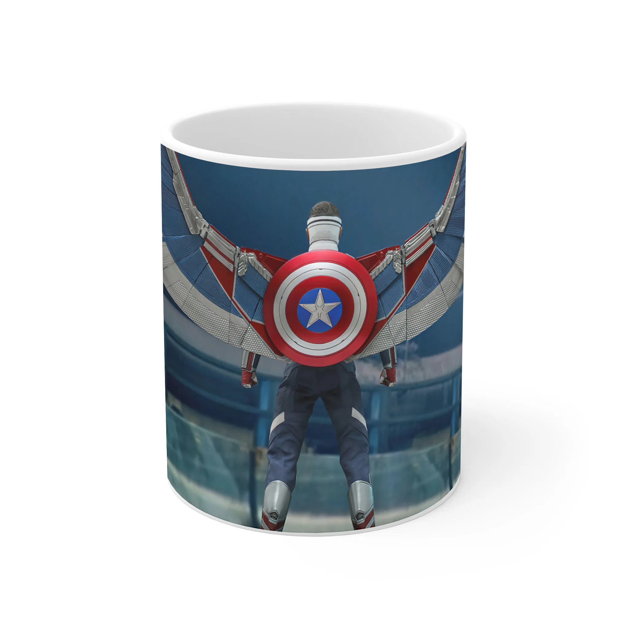 ماگ لیمینات طرح سریال فالکون و سرباز زمستان The Falcon and the Winter Soldier کد NM5284