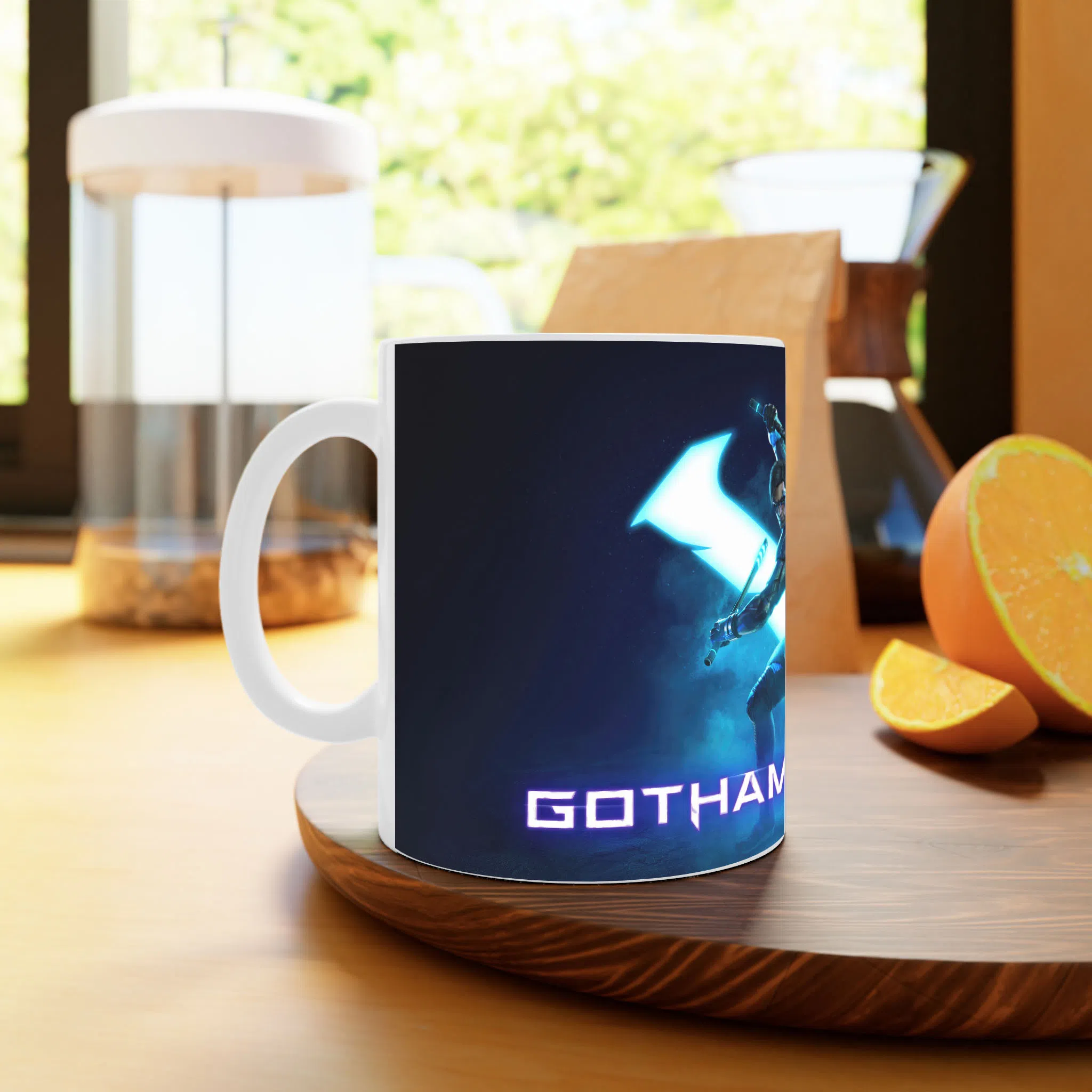 ماگ لیمینات طرح بازی Gotham Knights Game کد NM7869 — تصویر 3