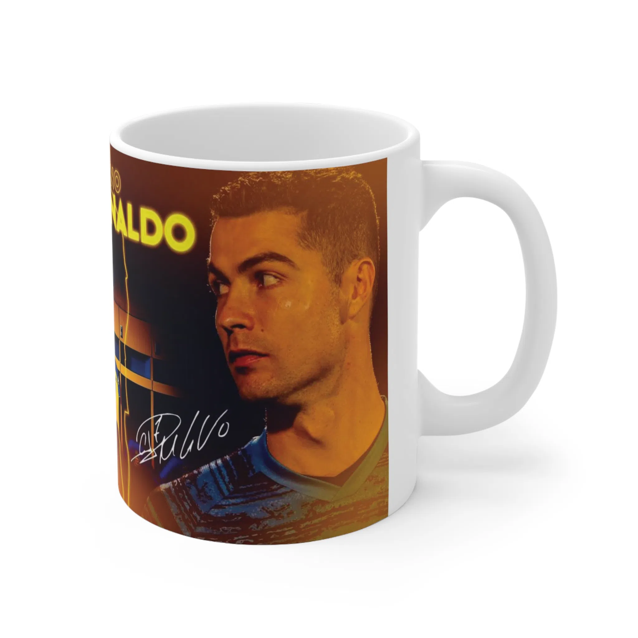 ماگ طرح ماگ طرح فوتبالی رونالدو Ronaldo مدل NM1600 — تصویر 2