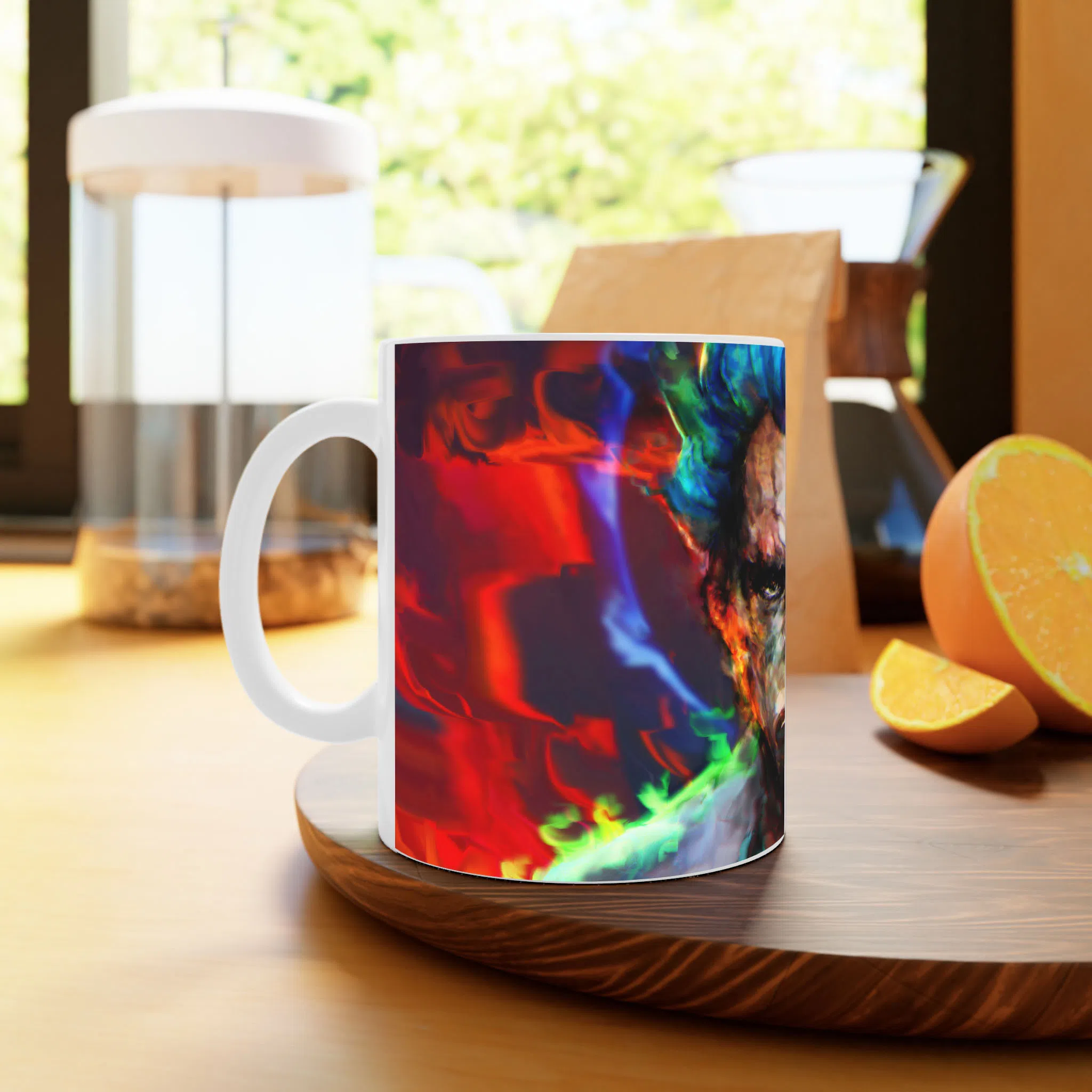 ماگ لیمینات طرح سریال ریک و مورتی Rick and Morty کد NM4885 — تصویر 2