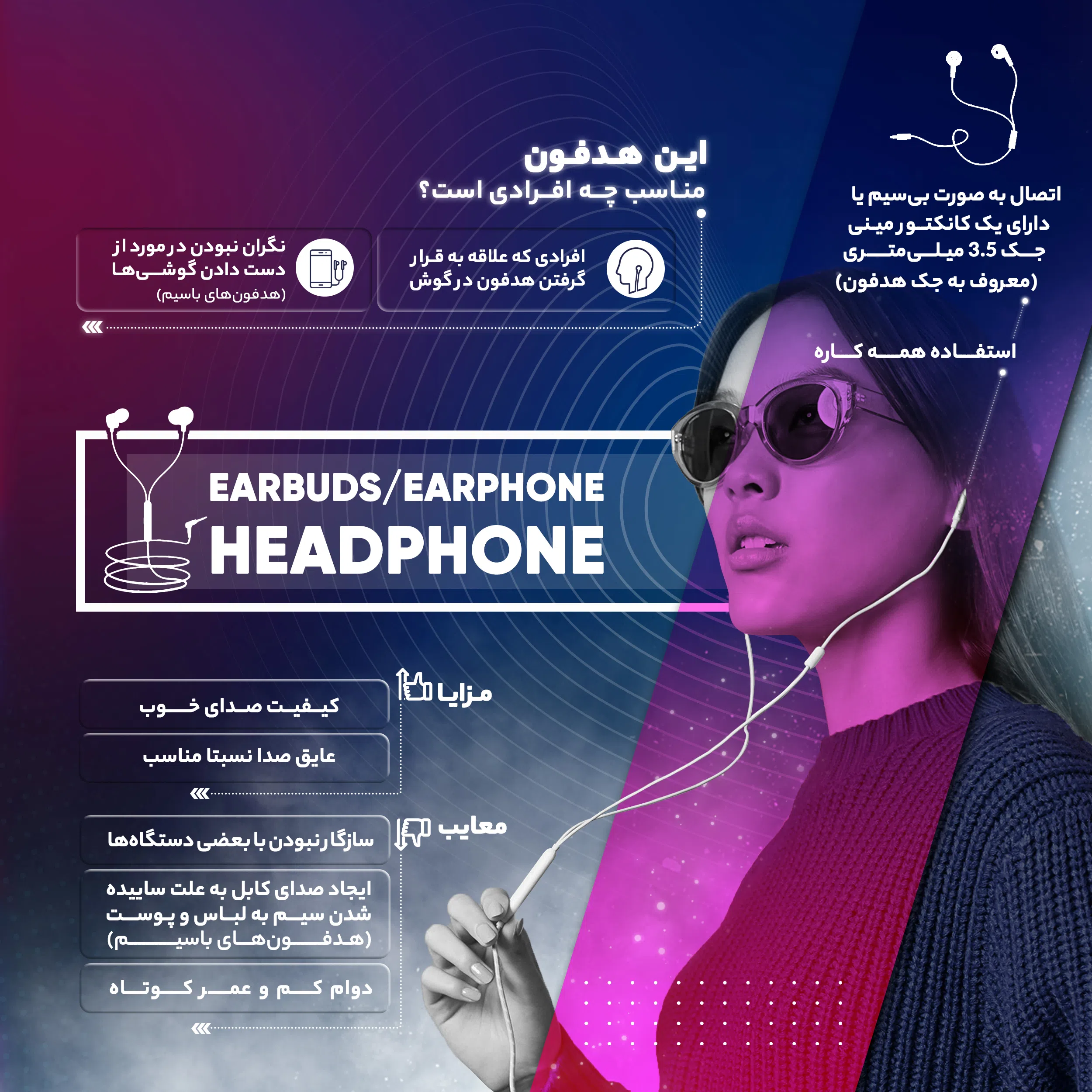 هندزفری سامسونگ مدل AKG-EO-IC100 — تصویر 5