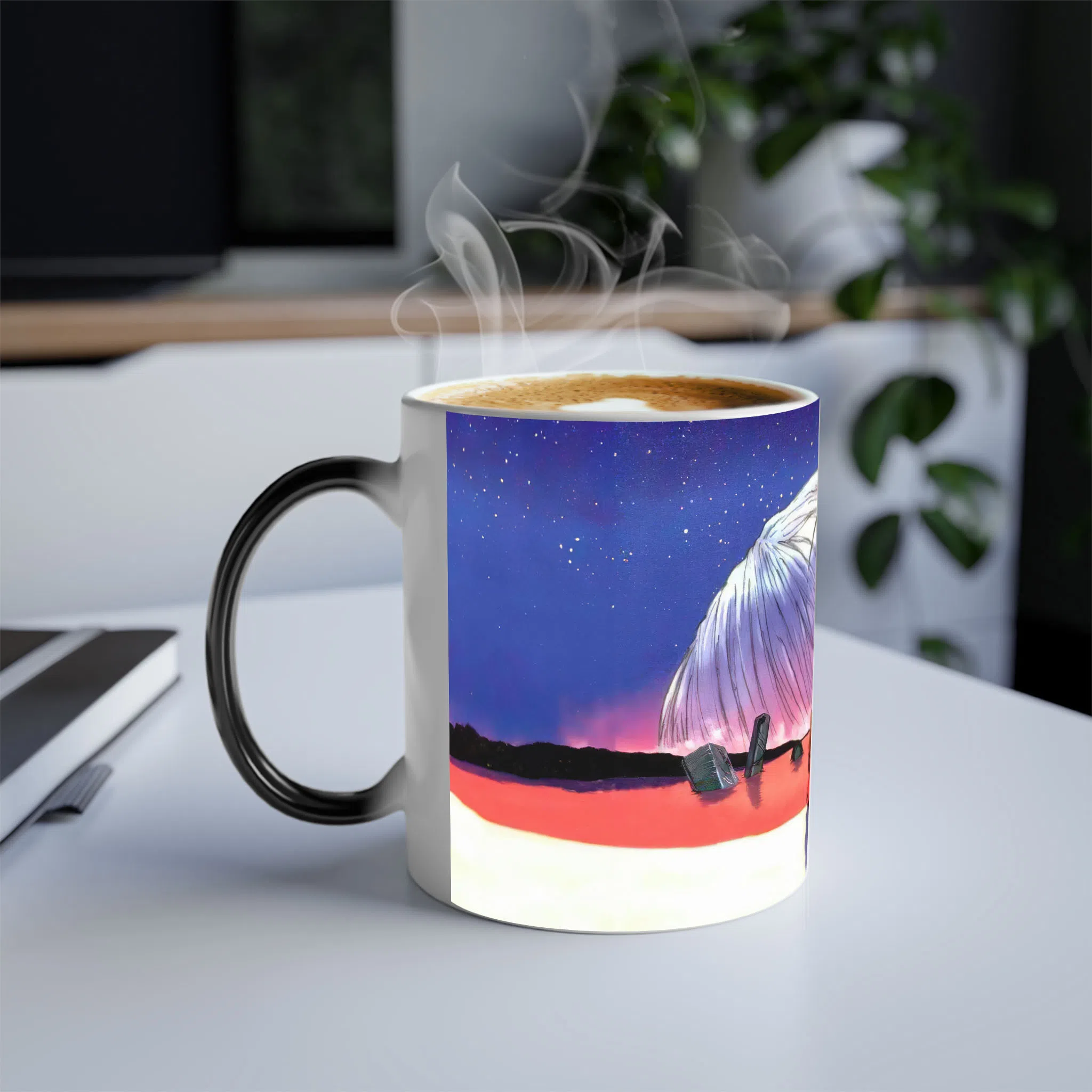 ماگ حرارتی لیمینات طرح انیمه Evangelion کد NM0793 — تصویر 3