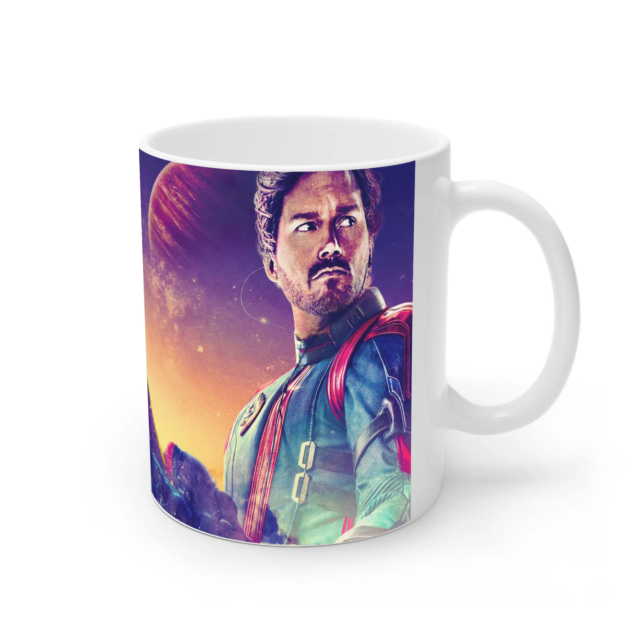 ماگ لیمینات طرح فیلم نگهبانان کهکشان Guardians of the Galaxy کد NM11544