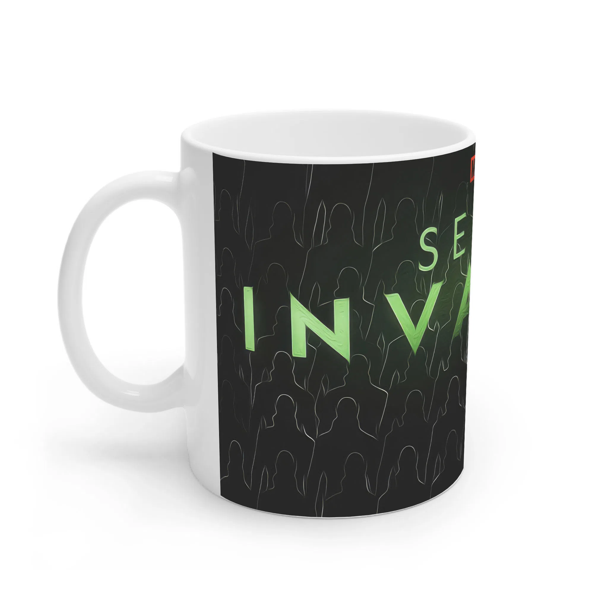 ماگ لیمینات طرح سریال Secret Invasion کد NM4966 — تصویر 3