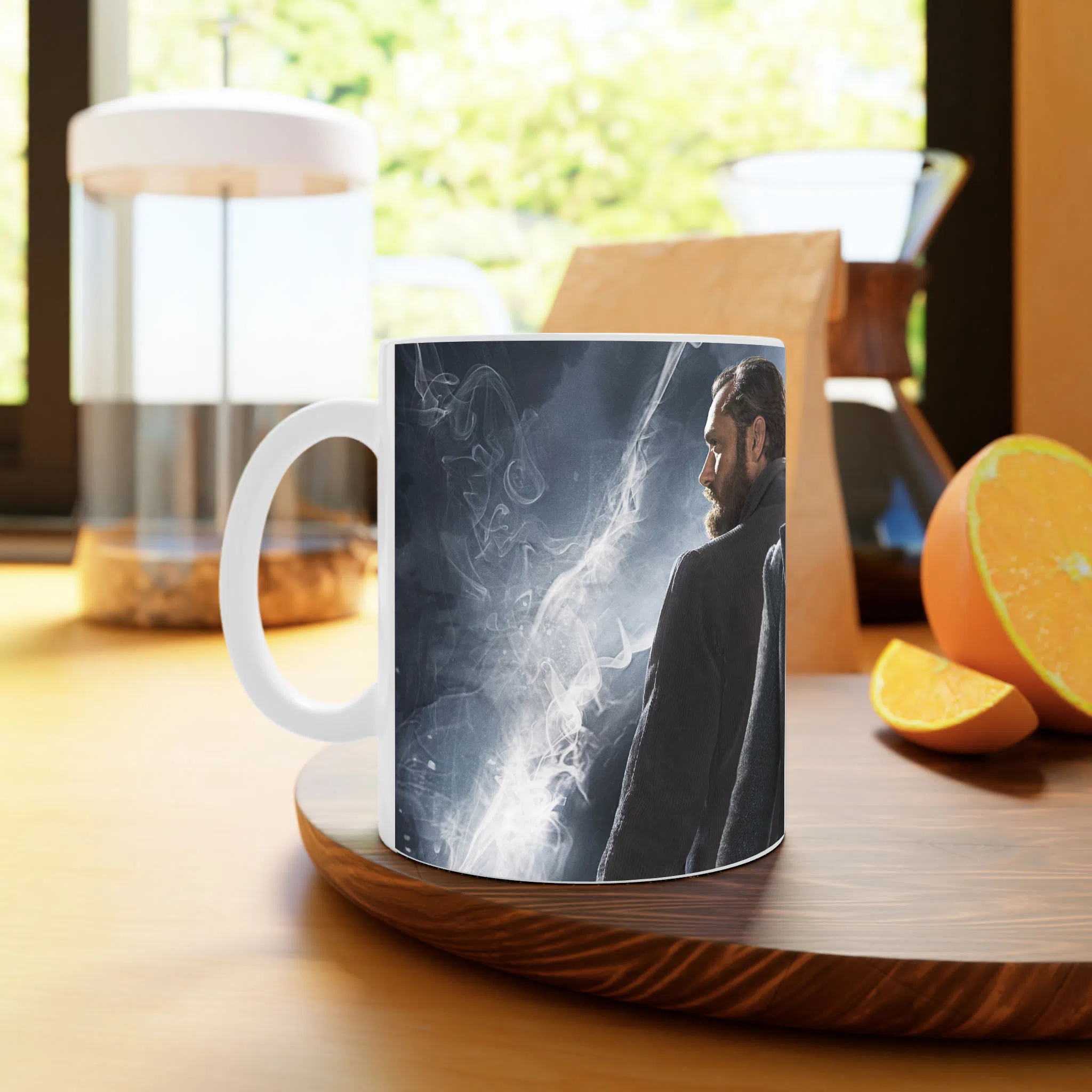ماگ لیمینات طرح فیلم جانوران شگفت انگیز Fantastic Beasts کد NM11335 — تصویر 2