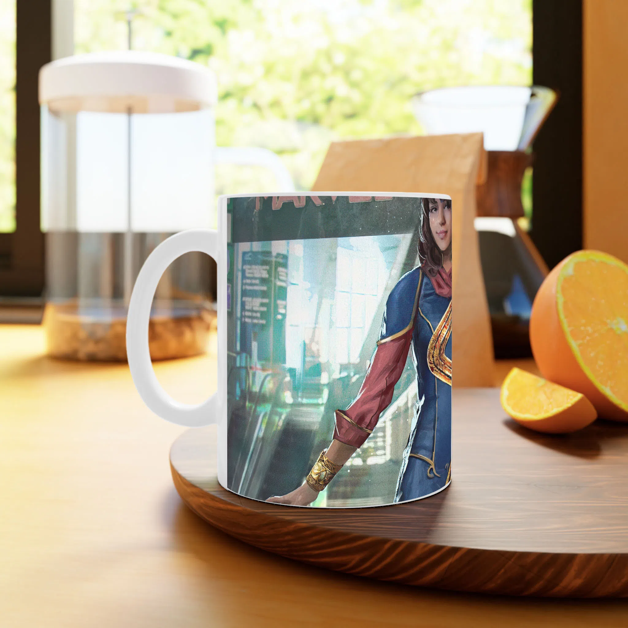 ماگ لیمینات طرح سریال Ms Marvel کد NM4780 — تصویر 3