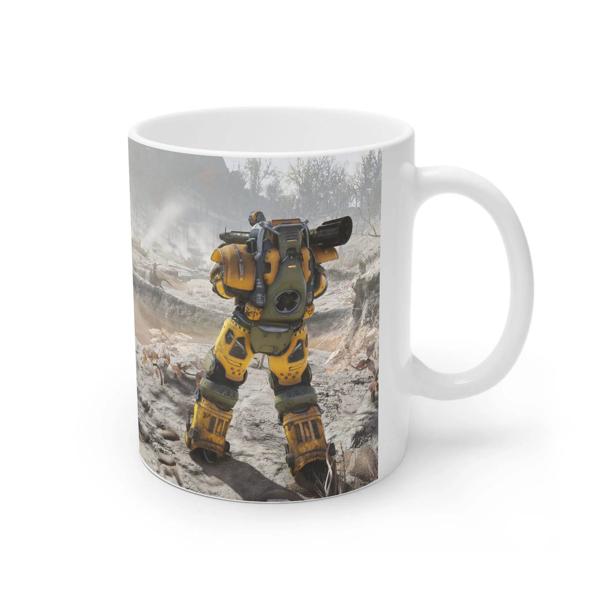 ماگ لیمینات طرح بازی Fallout Game کد NM7183 — تصویر 4