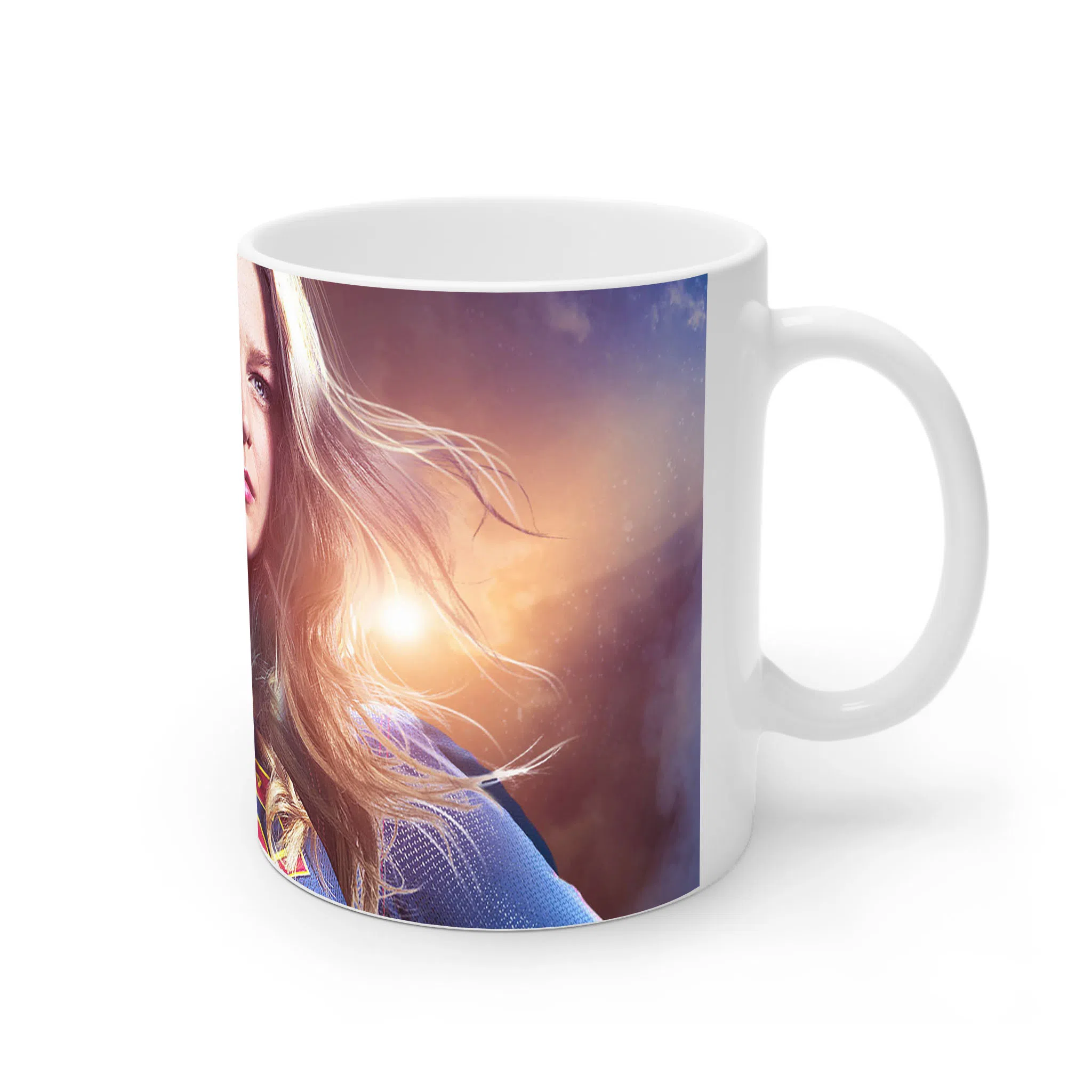 ماگ لیمینات طرح سریال سوپرگرل Supergirl کد NM5174 — تصویر 2
