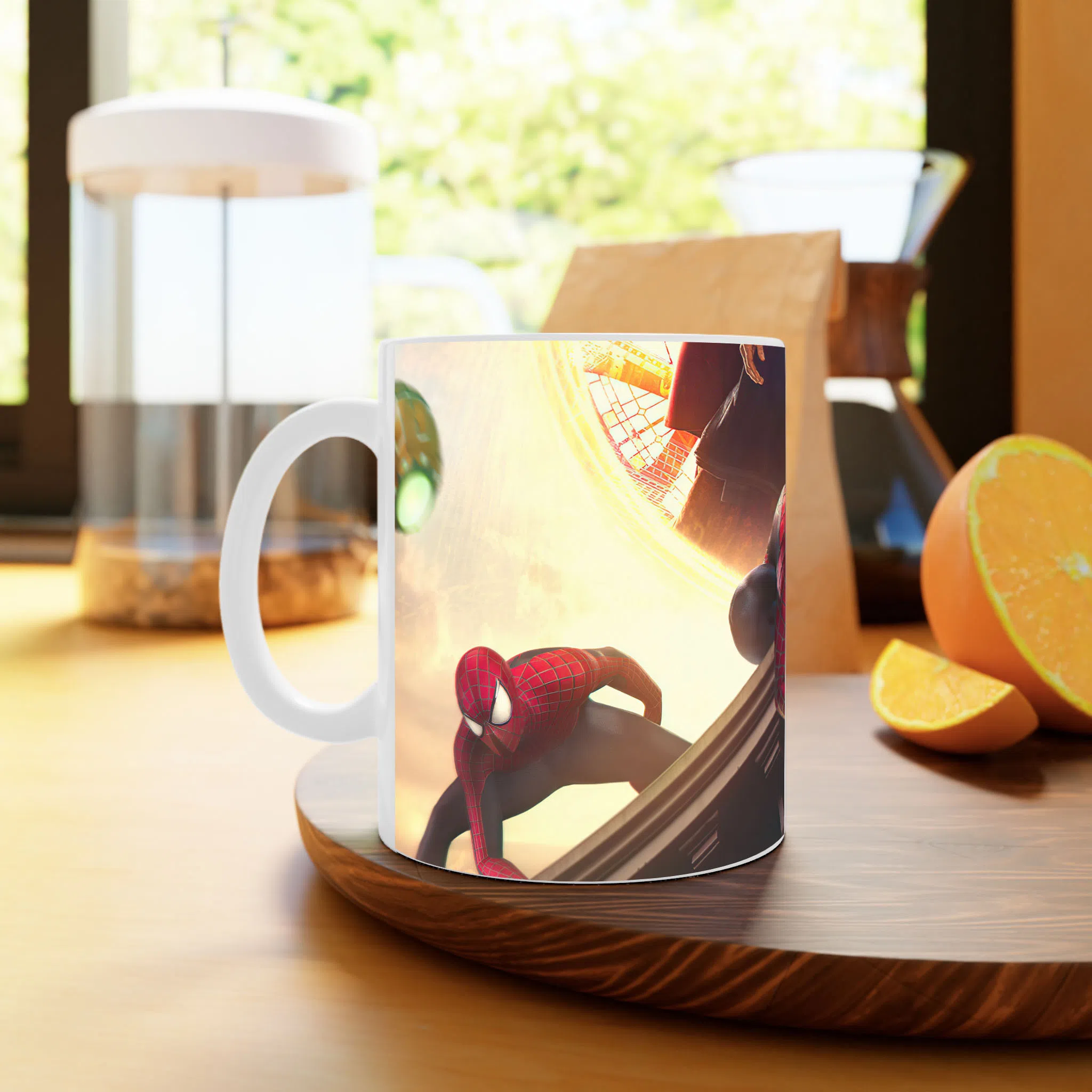 ماگ لیمینات طرح فیلم مرد عنکبوتی اسپایدرمن Spider Man کد NM12504 — تصویر 3