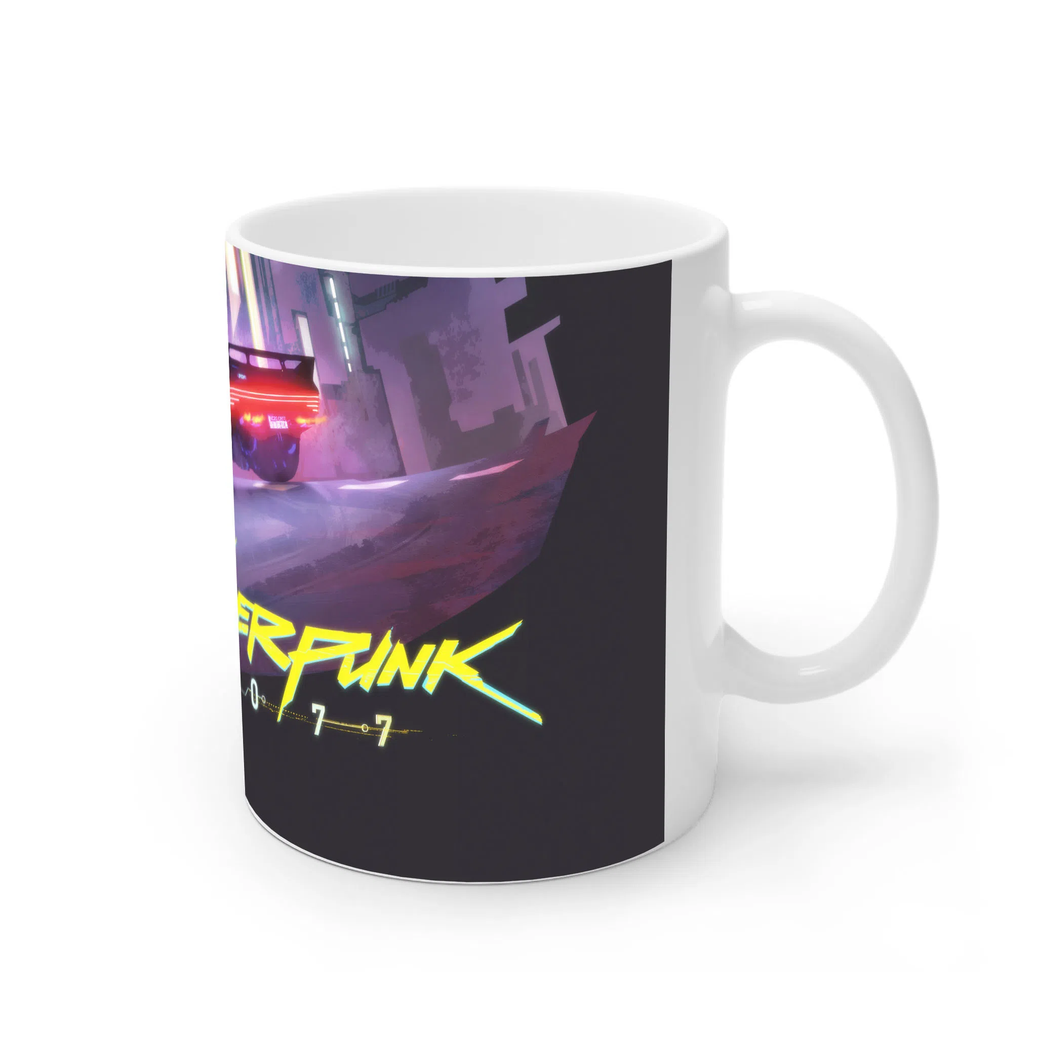 ماگ لیمینات طرح بازی سایبرپانک Cyberpunk 2077 Game کد NM6604 — تصویر 3