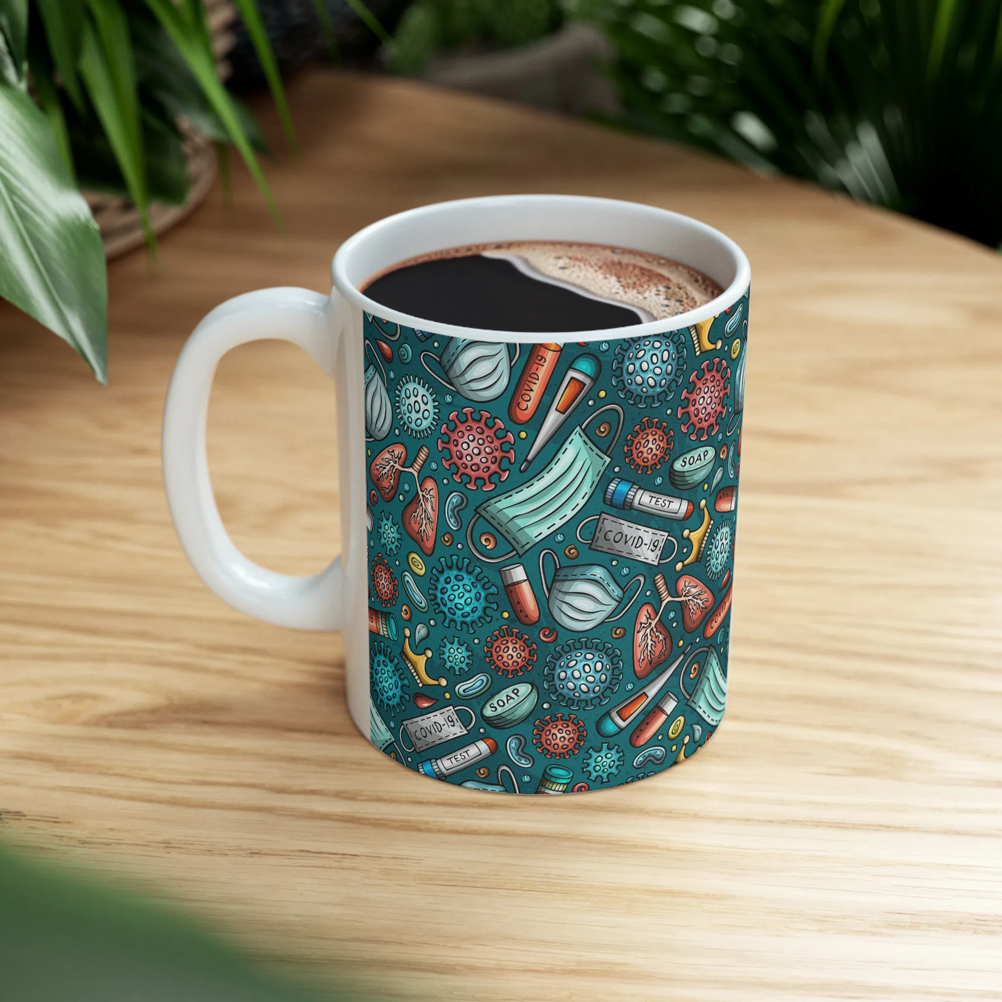 ماگ طرح روز علوم آزمایشگاهی مدل NM3160 — تصویر 2