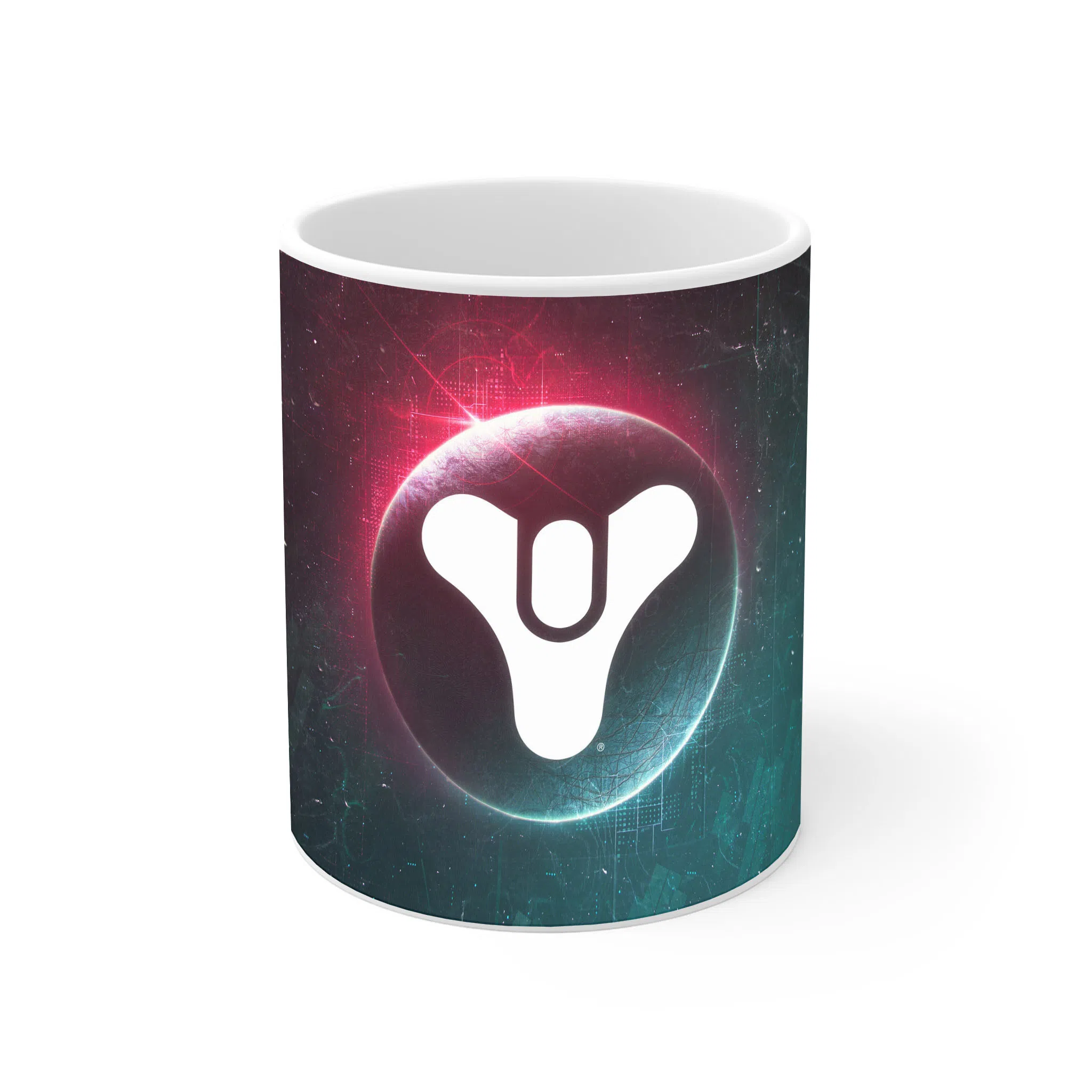 ماگ لیمینات طرح بازی سرنوشت Destiny Game کد NM6918 — تصویر 4