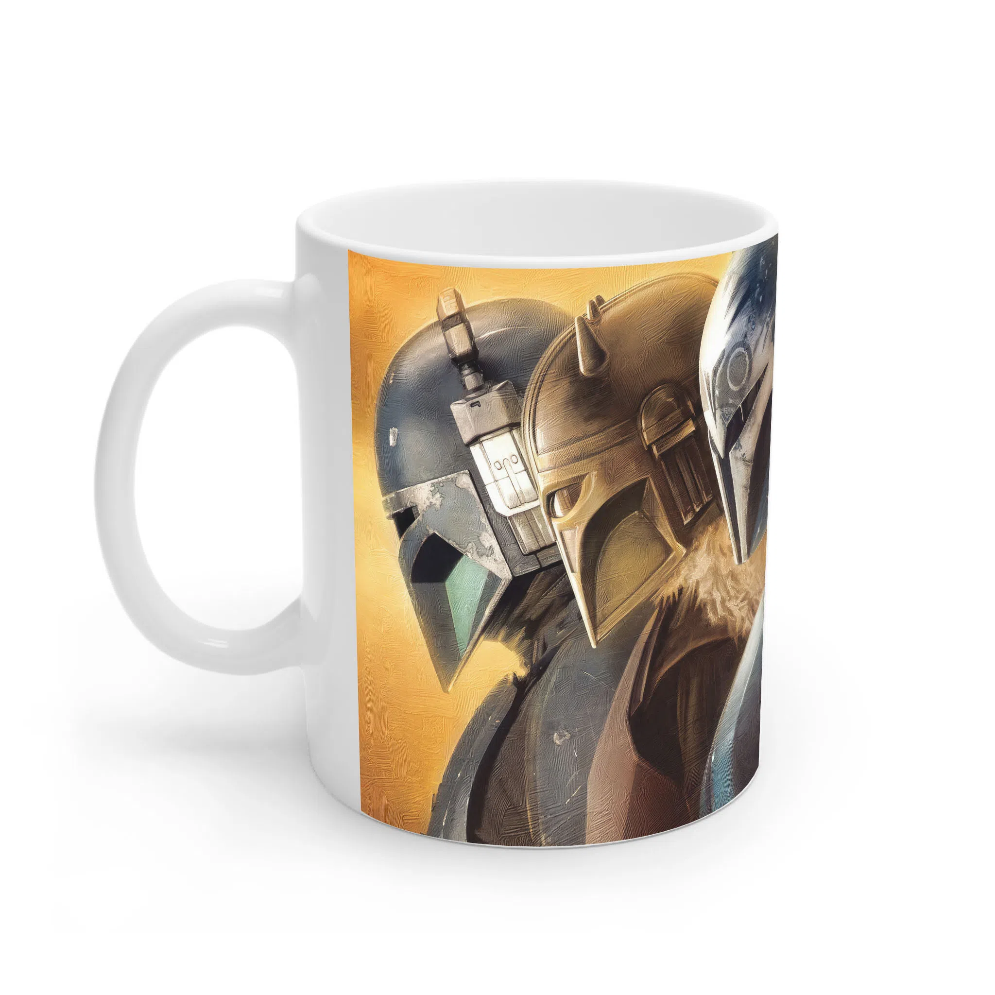 ماگ لیمینات طرح سریال مندلورین The Mandalorian کد NM5423 — تصویر 3
