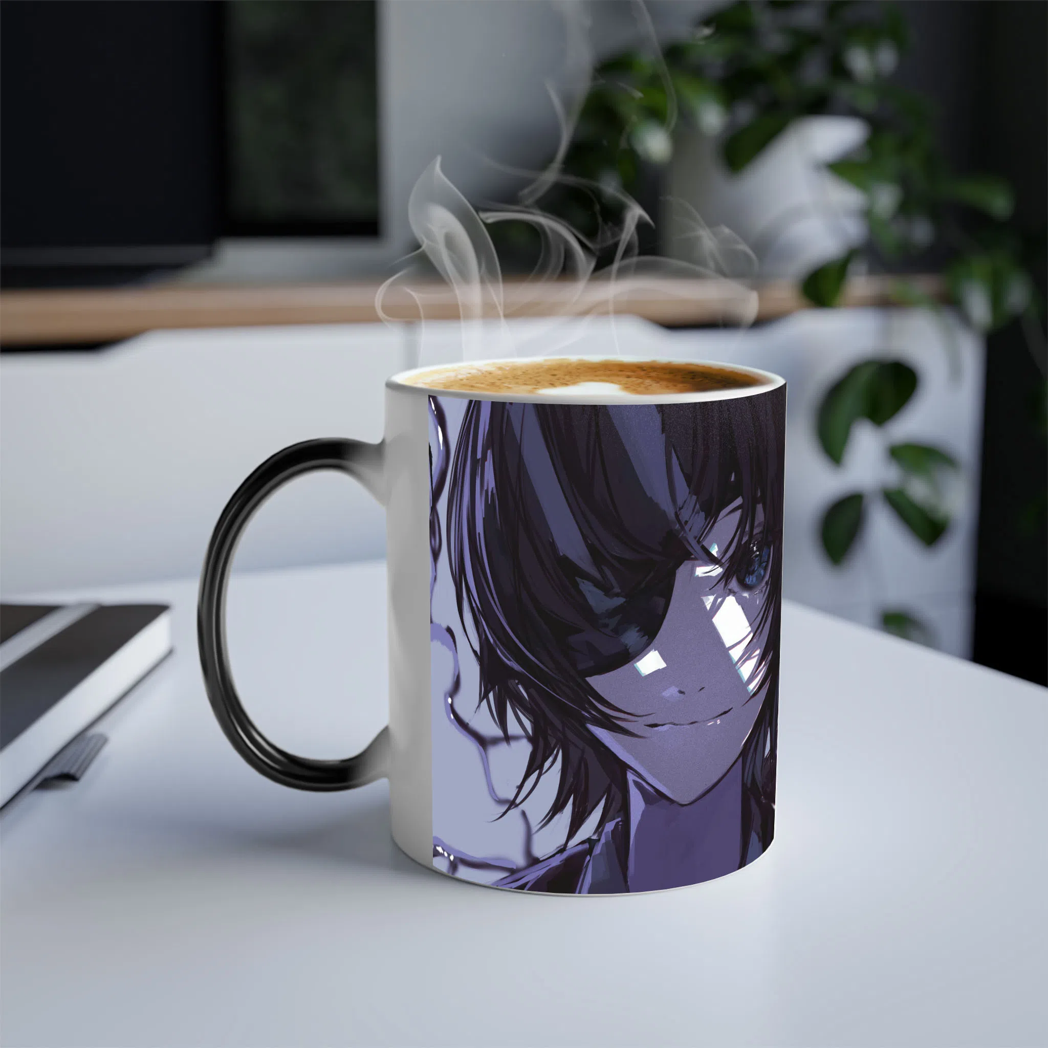 ماگ حرارتی لیمینات طرح انیمه مرد اره برقی - Chainsaw Man Aki کد NM0567 — تصویر 3