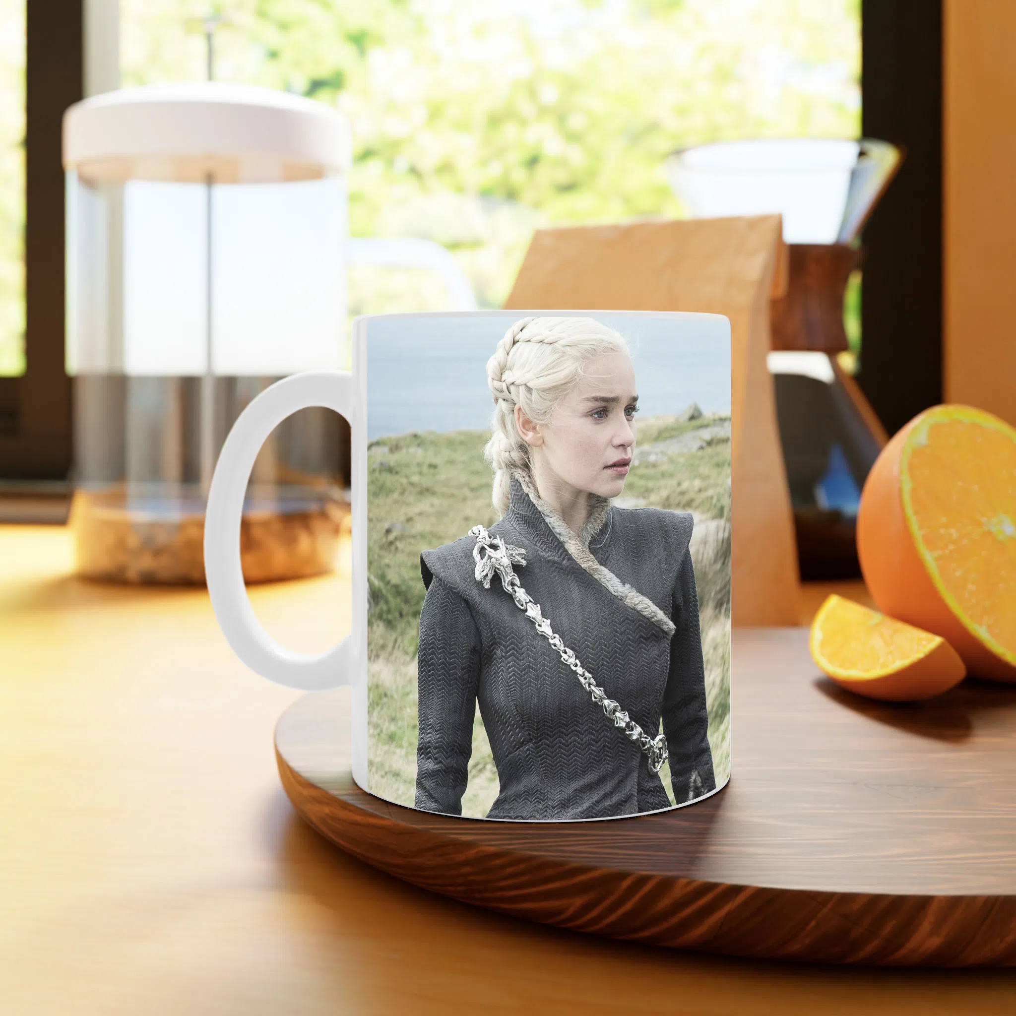 ماگ لیمینات طرح سریال بازی تاج و تخت Game of Thrones کد NM4164 — تصویر 3