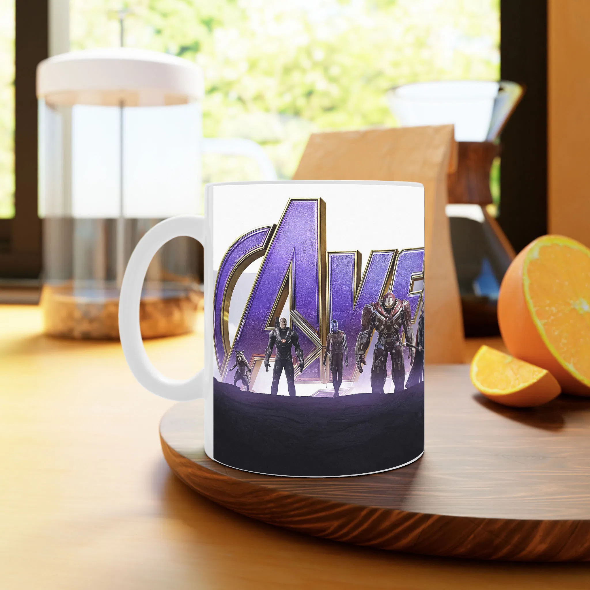 ماگ لیمینات طرح فیلم انتقام جویان Avengers کد NM10598 — تصویر 2