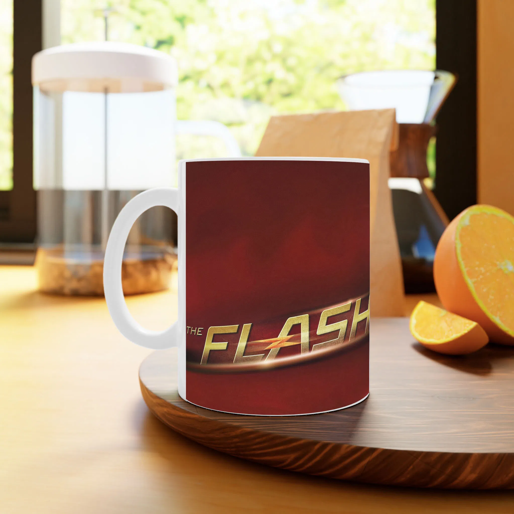 ماگ لیمینات طرح سریال فلش The Flash کد NM5335 — تصویر 2