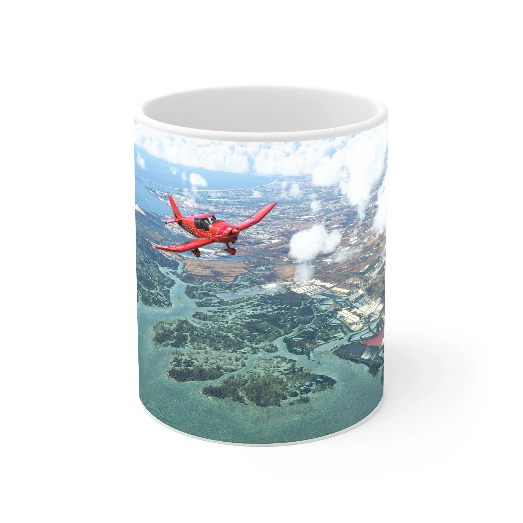 ماگ لیمینات طرح بازی Flight Simulator Game کد NM7268 — تصویر 2