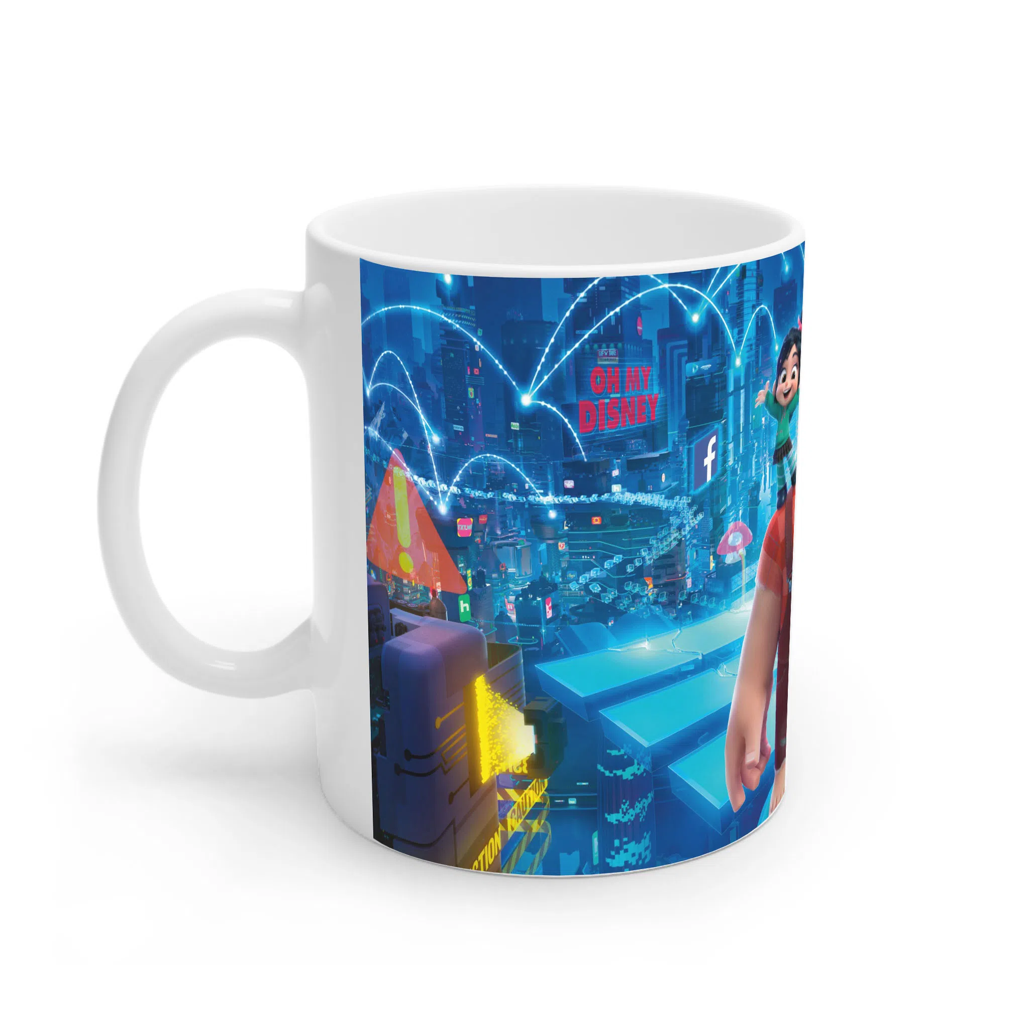 ماگ لیمینات طرح فیلم رالف اینترنت را خراب میکند Ralph Breaks the Internet کد NM12179 — تصویر 2