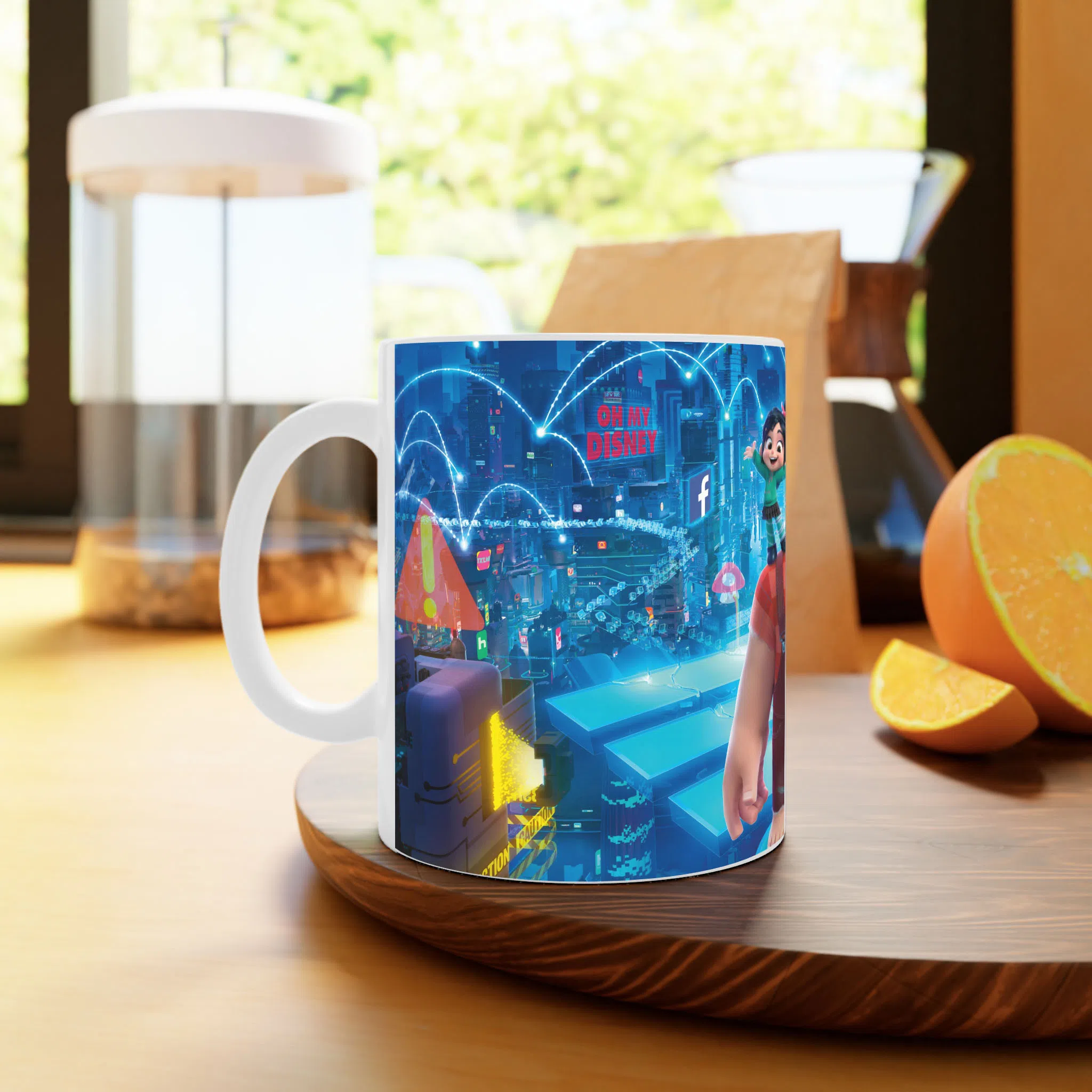 ماگ لیمینات طرح فیلم رالف اینترنت را خراب میکند Ralph Breaks the Internet کد NM12179 — تصویر 3