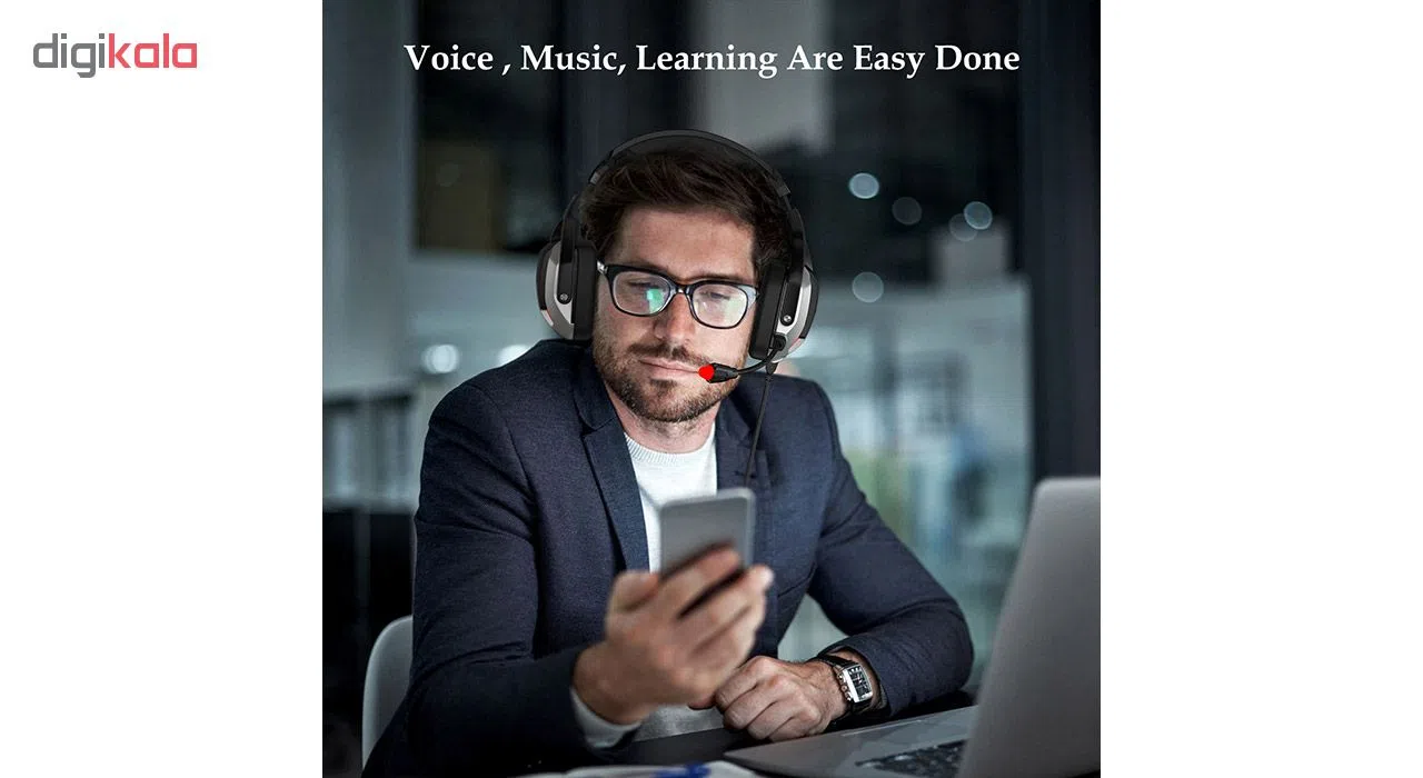 هدفون مخصوص بازی اونیکوما مدل K12 — تصویر 6