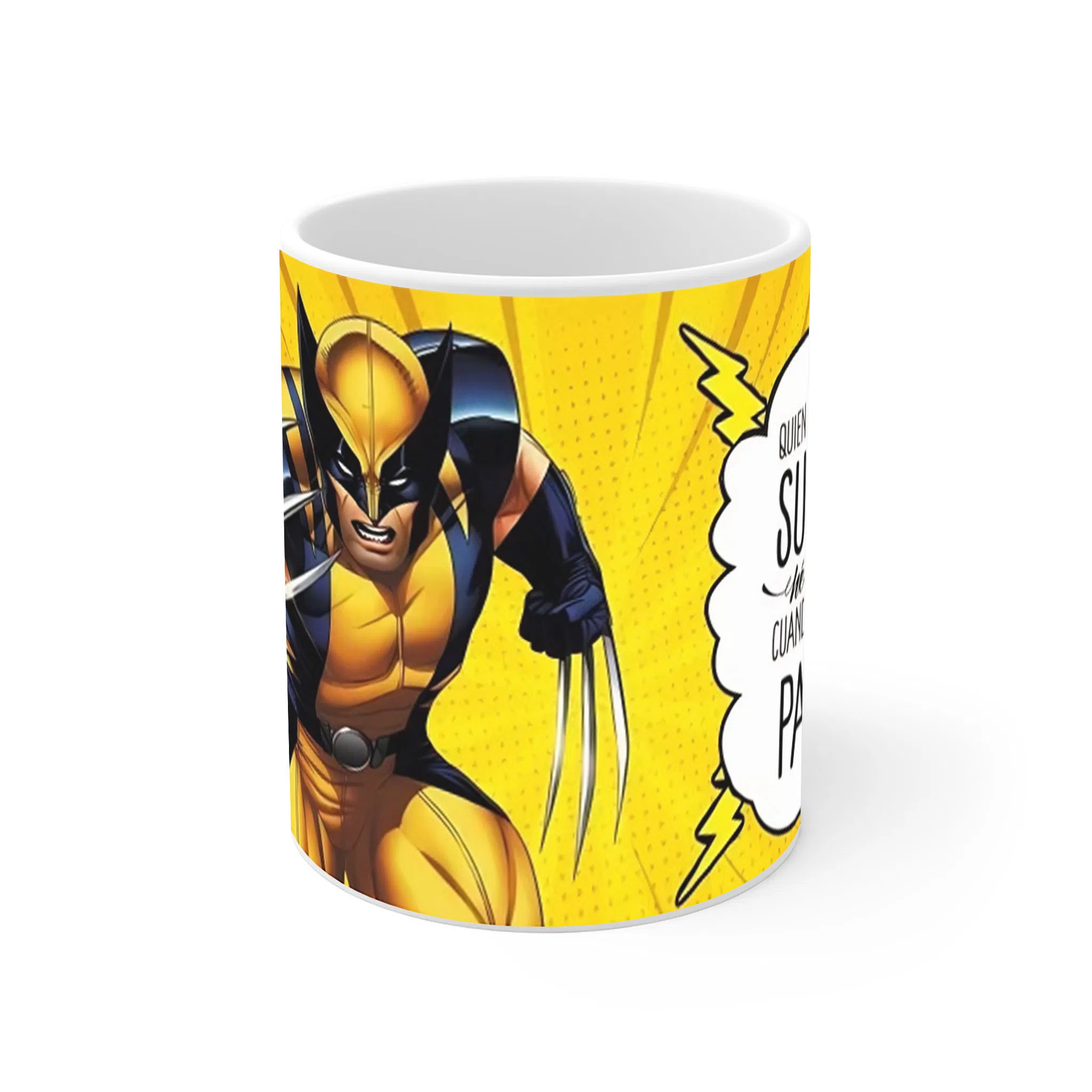 ماگ لیمینات طرح ولورین Wolverine کد NM13469 — تصویر 2