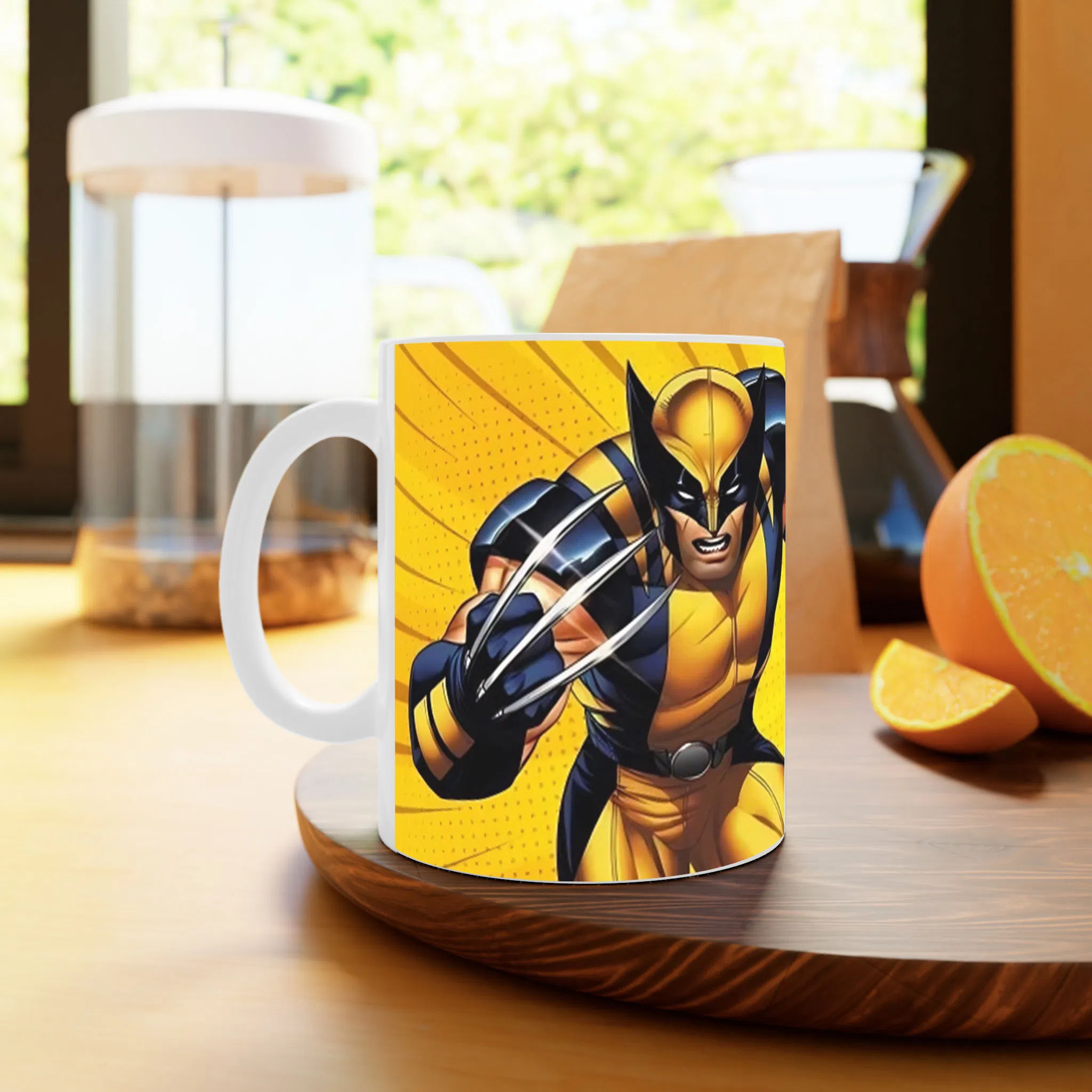 ماگ لیمینات طرح ولورین Wolverine کد NM13469 — تصویر 3