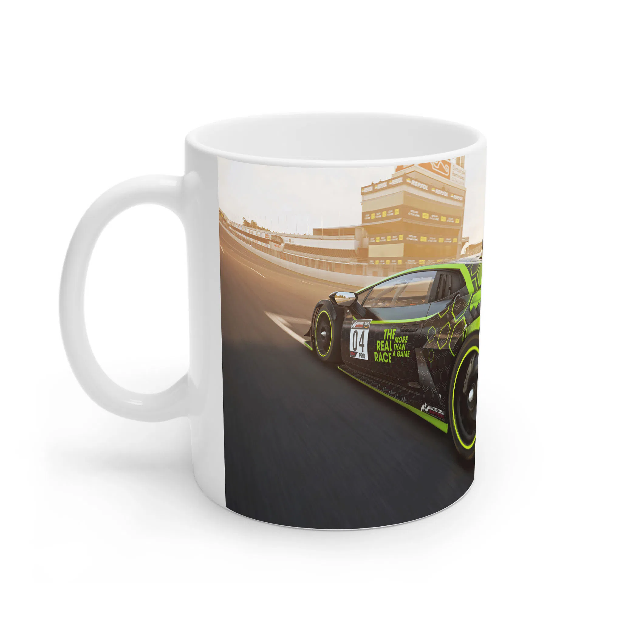 ماگ لیمینات طرح بازی Assetto Corsa Game کد NM6133