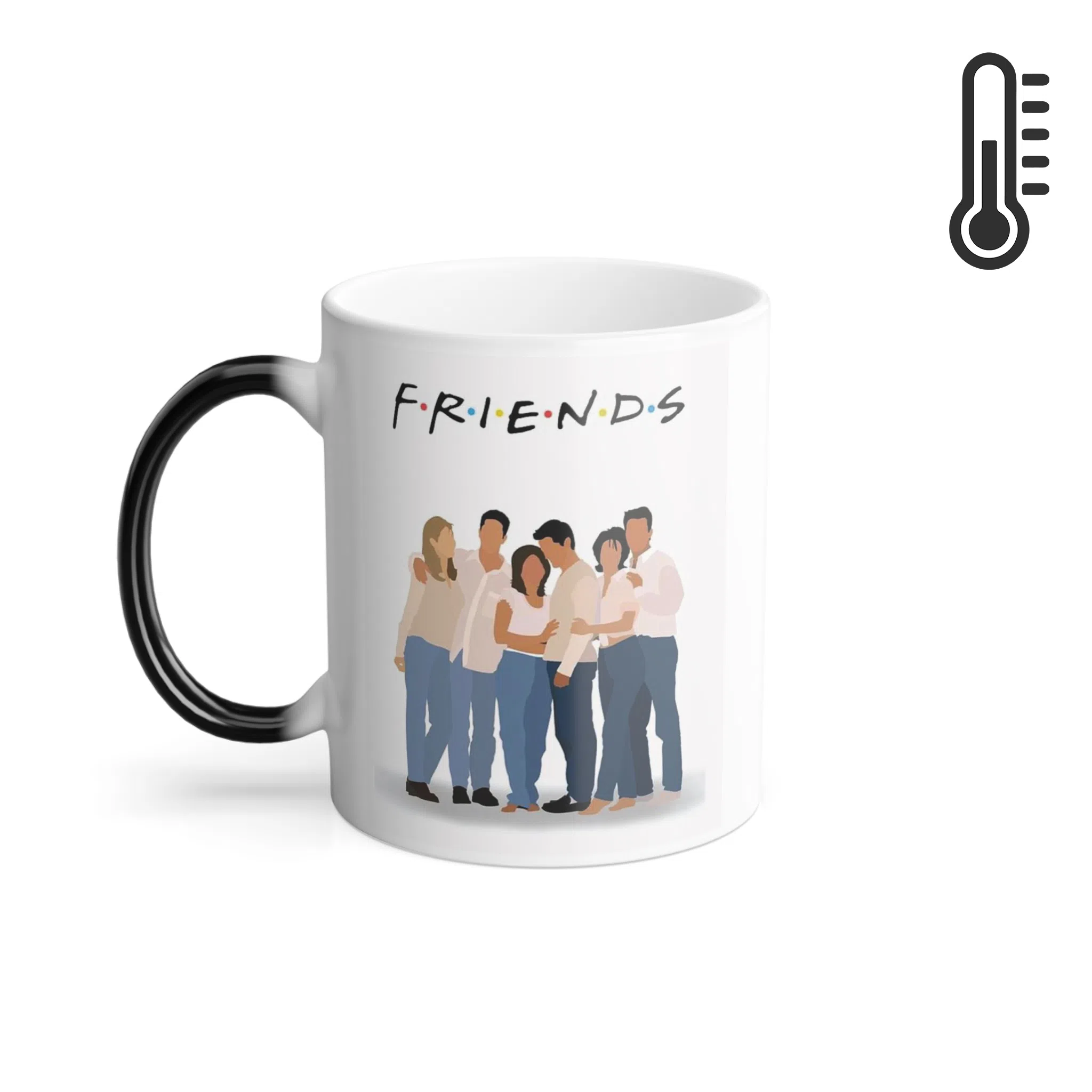 ماگ حرارتی طرح سریال فرندز دوستان Friends Tv Series مدل NM5118