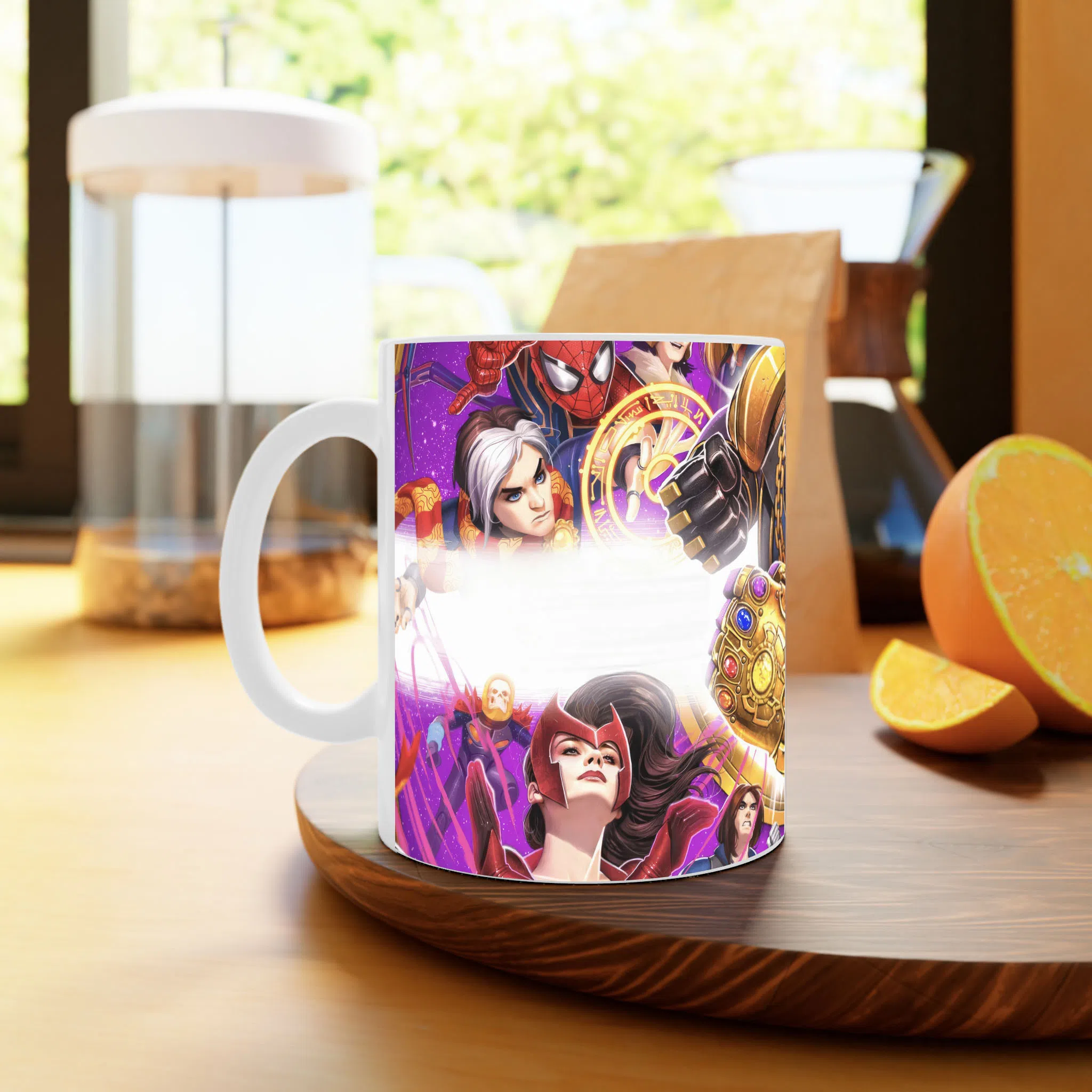ماگ لیمینات طرح بازی Marvels Avengers Game کد NM8319 — تصویر 3