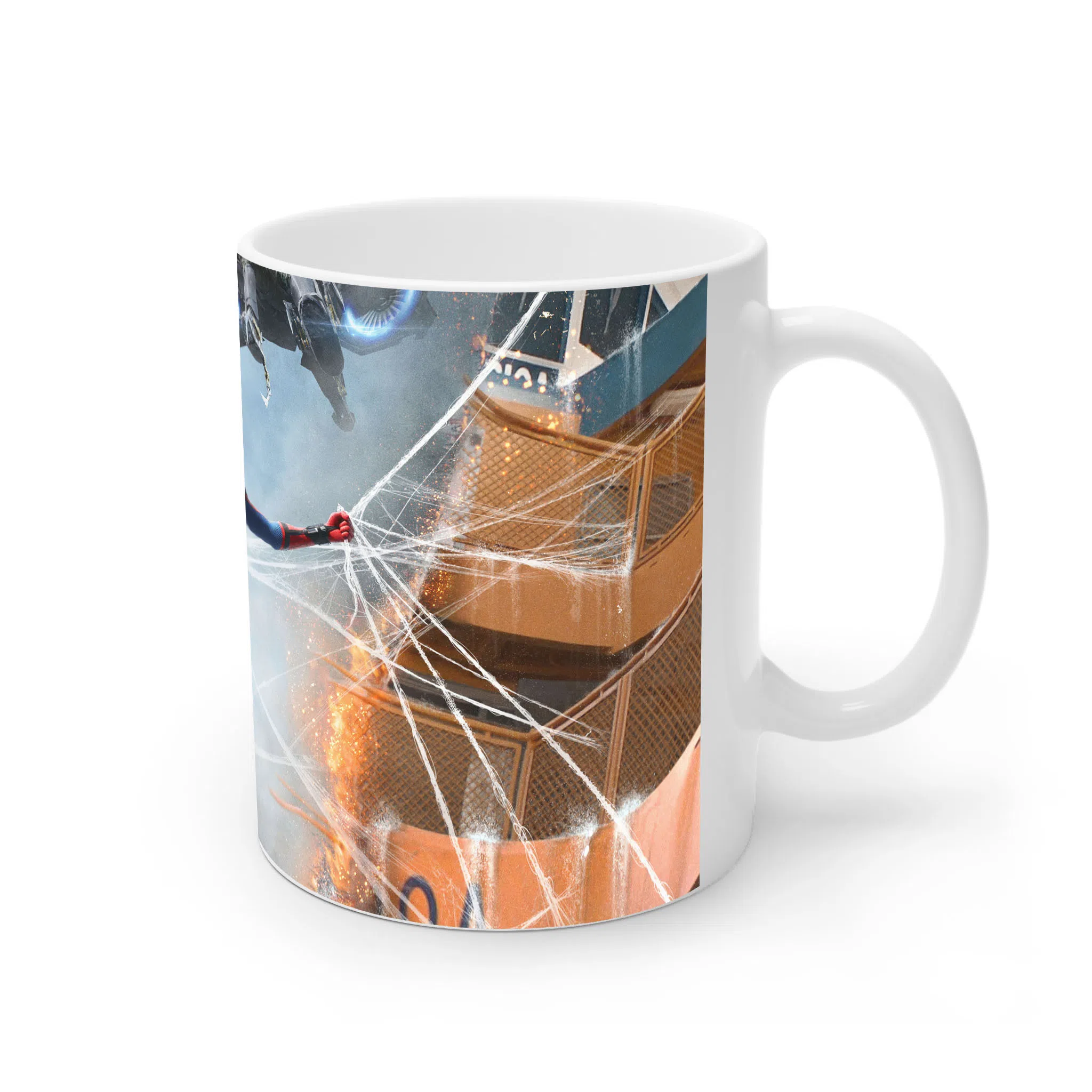 ماگ لیمینات طرح فیلم مرد عنکبوتی اسپایدرمن Spider Man کد NM12480 — تصویر 2