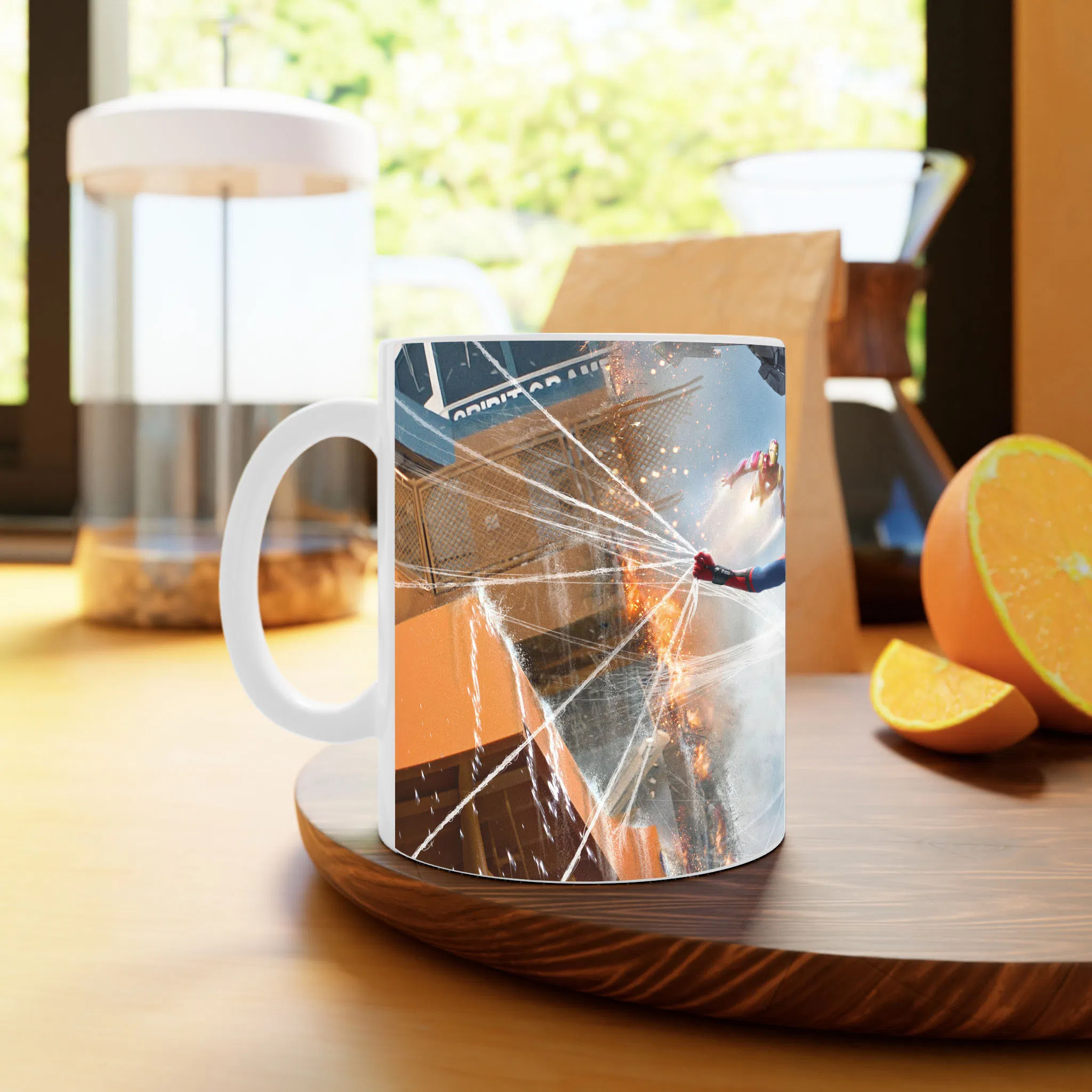 ماگ لیمینات طرح فیلم مرد عنکبوتی اسپایدرمن Spider Man کد NM12480 — تصویر 3
