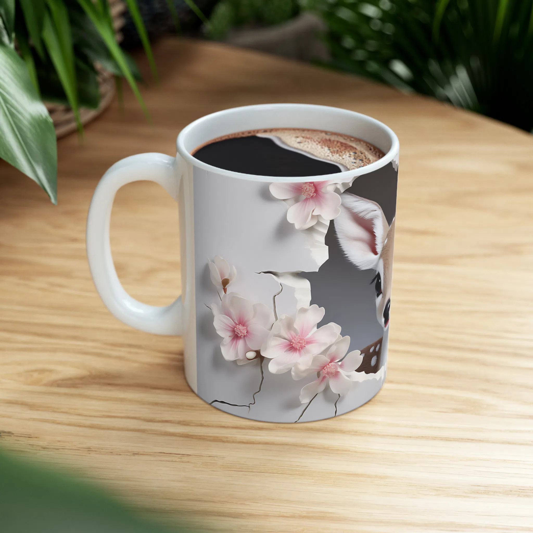 ماگ طرح سه بعدی بچه آهو مدل NM3070 — تصویر 2
