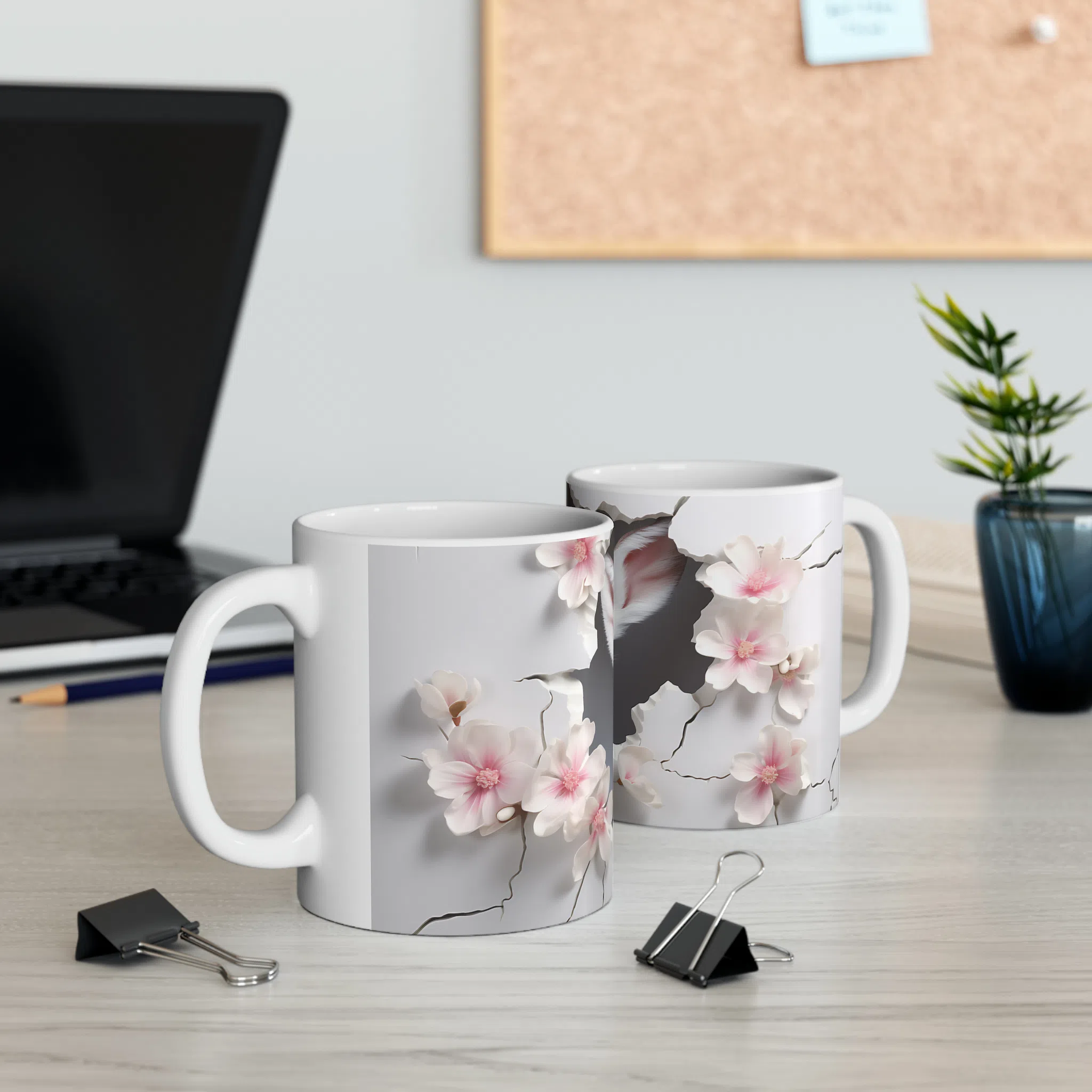 ماگ طرح سه بعدی بچه آهو مدل NM3070 — تصویر 7