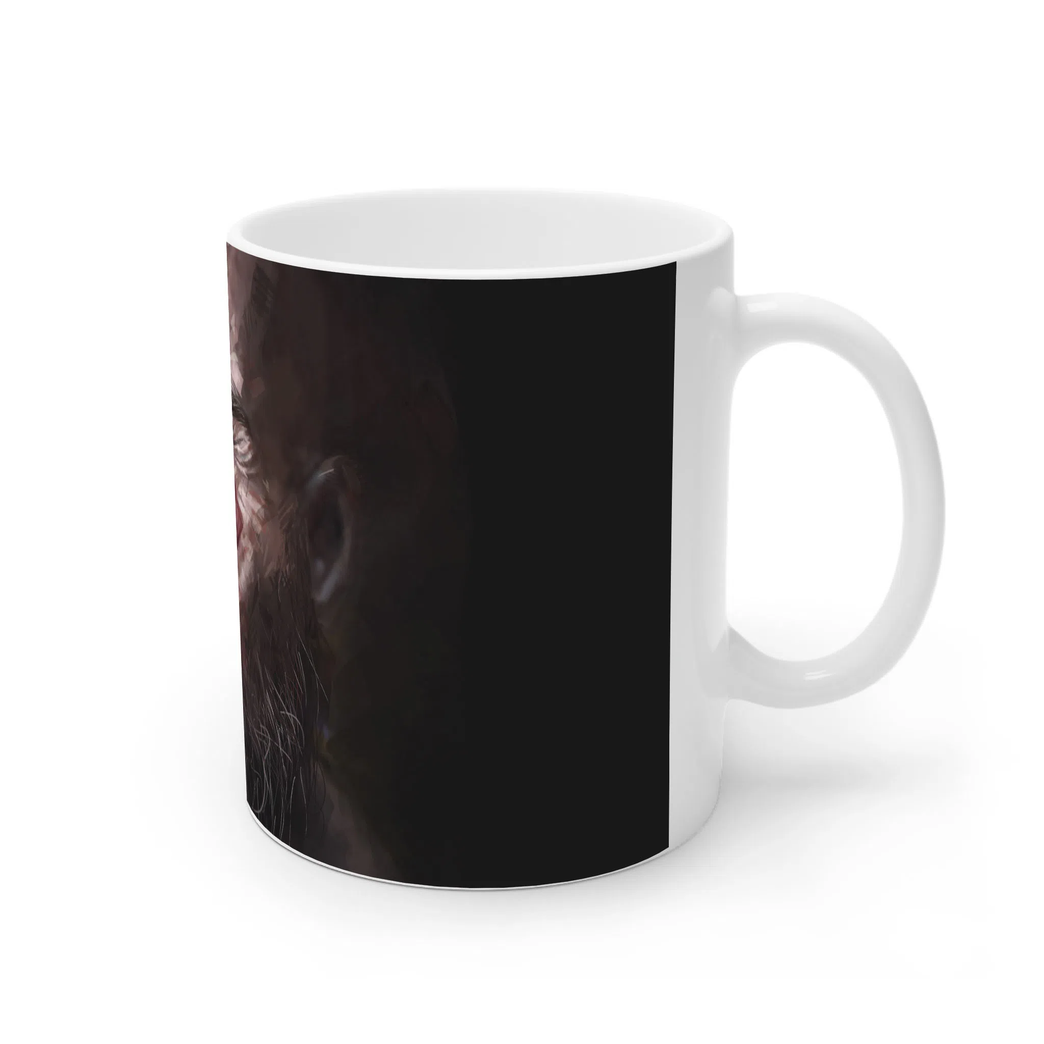 ماگ لیمینات طرح بازی خدای جنگ گاد آف وار God of War Kratos Game کد NM7812 — تصویر 2