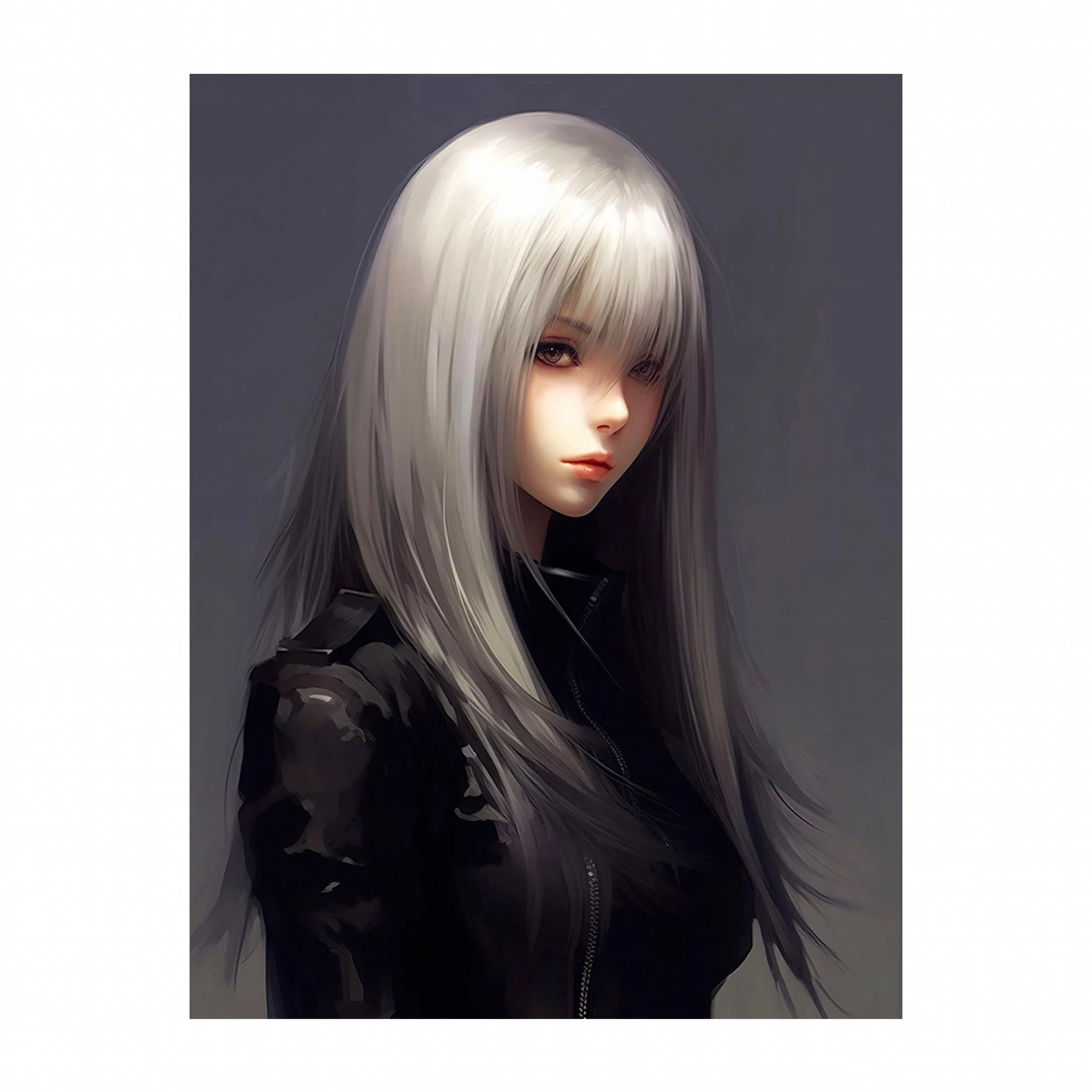تابلو شاسی لیمینات طرح انیمه نایر اوتوماتا Nier Automata Ai مدل NV1263