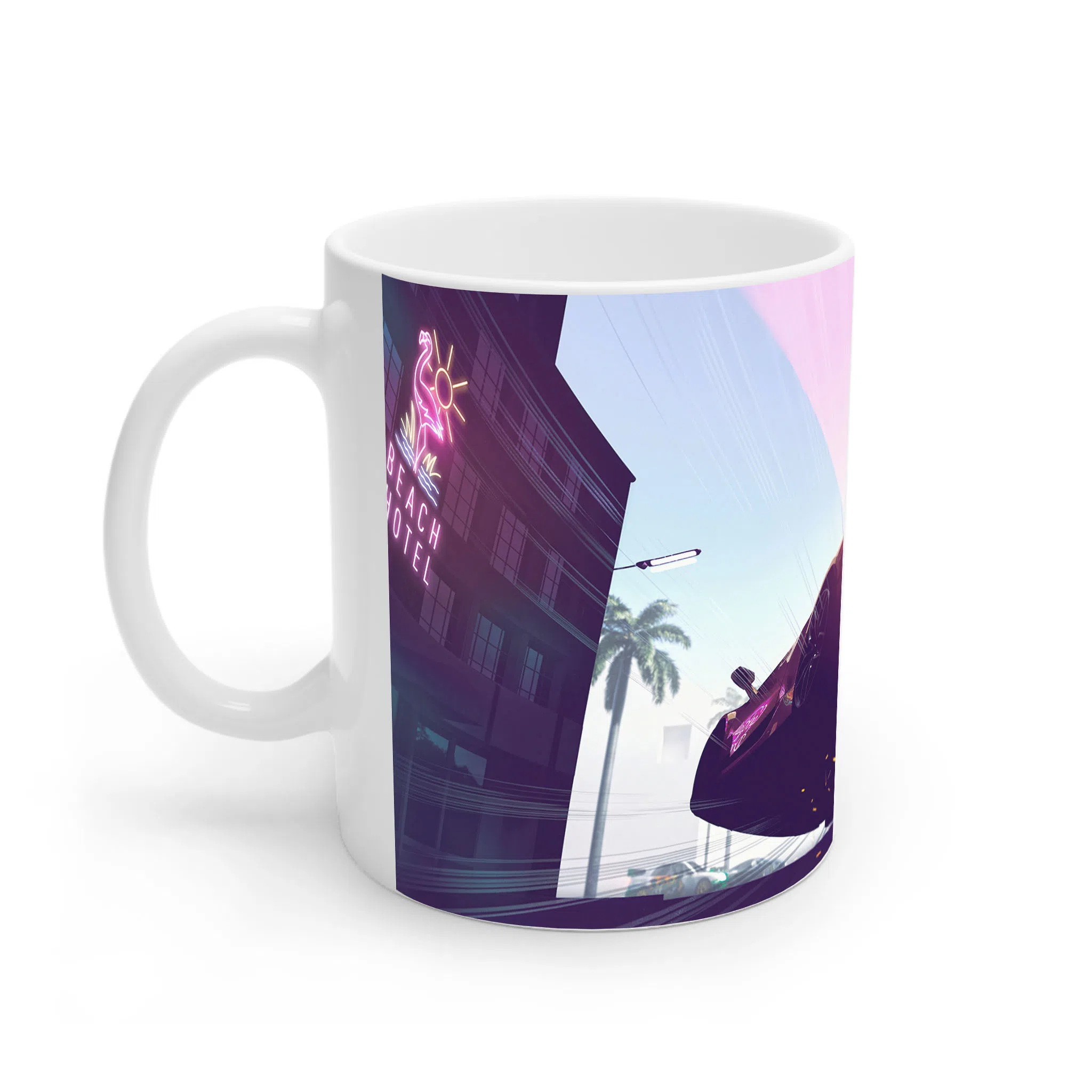 ماگ لیمینات طرح بازی Need For Speed Game کد NM8660 — تصویر 2