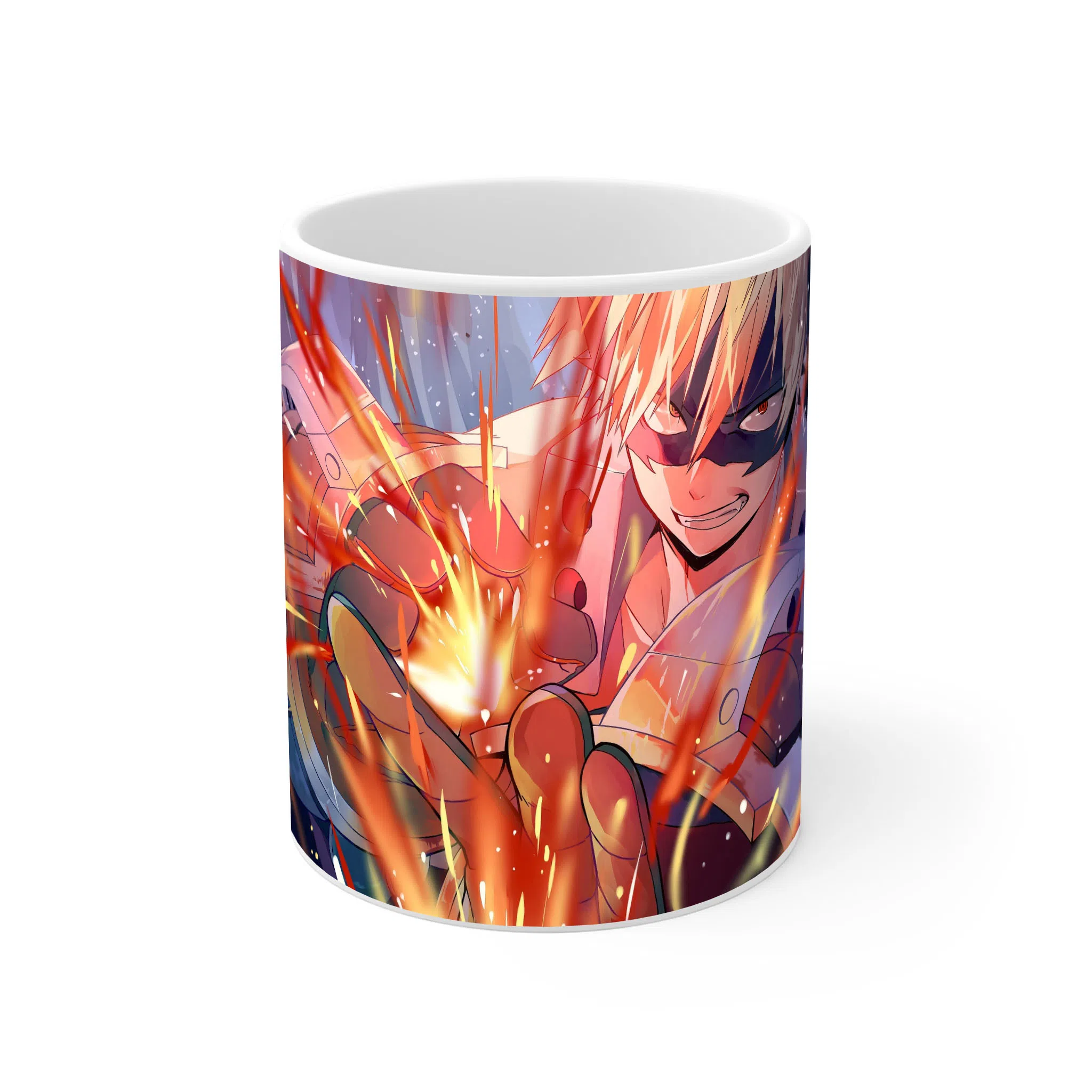 ماگ لیمینات طرح انیمه My Hero Academia - Bakugou کد NM0991