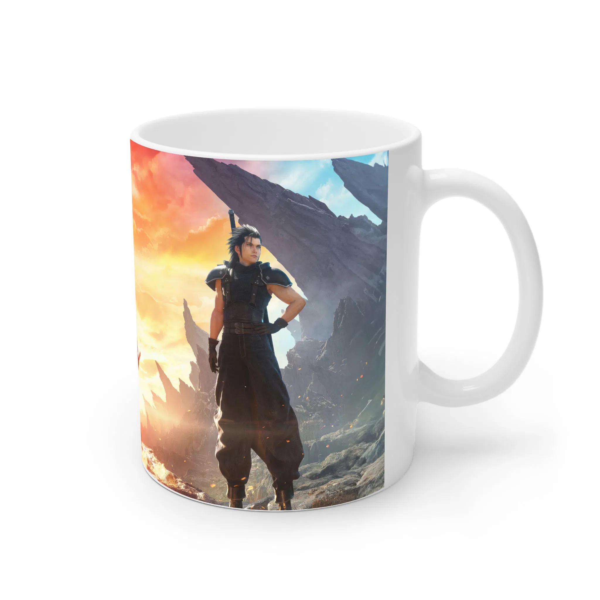 ماگ لیمینات طرح بازی فاینال فانتزی Final Fantasy Game کد NM7244 — تصویر 4