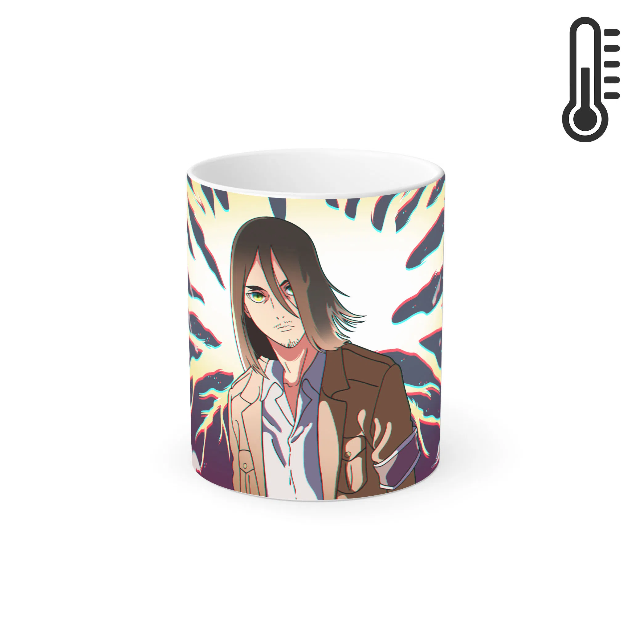 ماگ حرارتی لیمینات طرح انیمه حمله به غول ها - Shingeki no Kyojin - Attack on Titan - Eren Jaeger کد NM0493